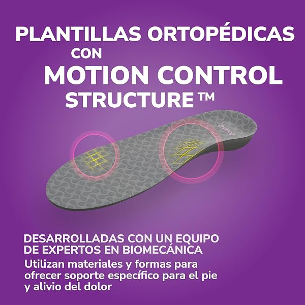 Scholl In-Balance Plantillas Ortopédicas para Hombre y Mujer - Plantillas Fascitis Plantar, Dolor de Talón y Metatarsalgia, Soporte del Arco, Pies Planos y Espolón Calcáneo, Talla L 42,5-45 - 5