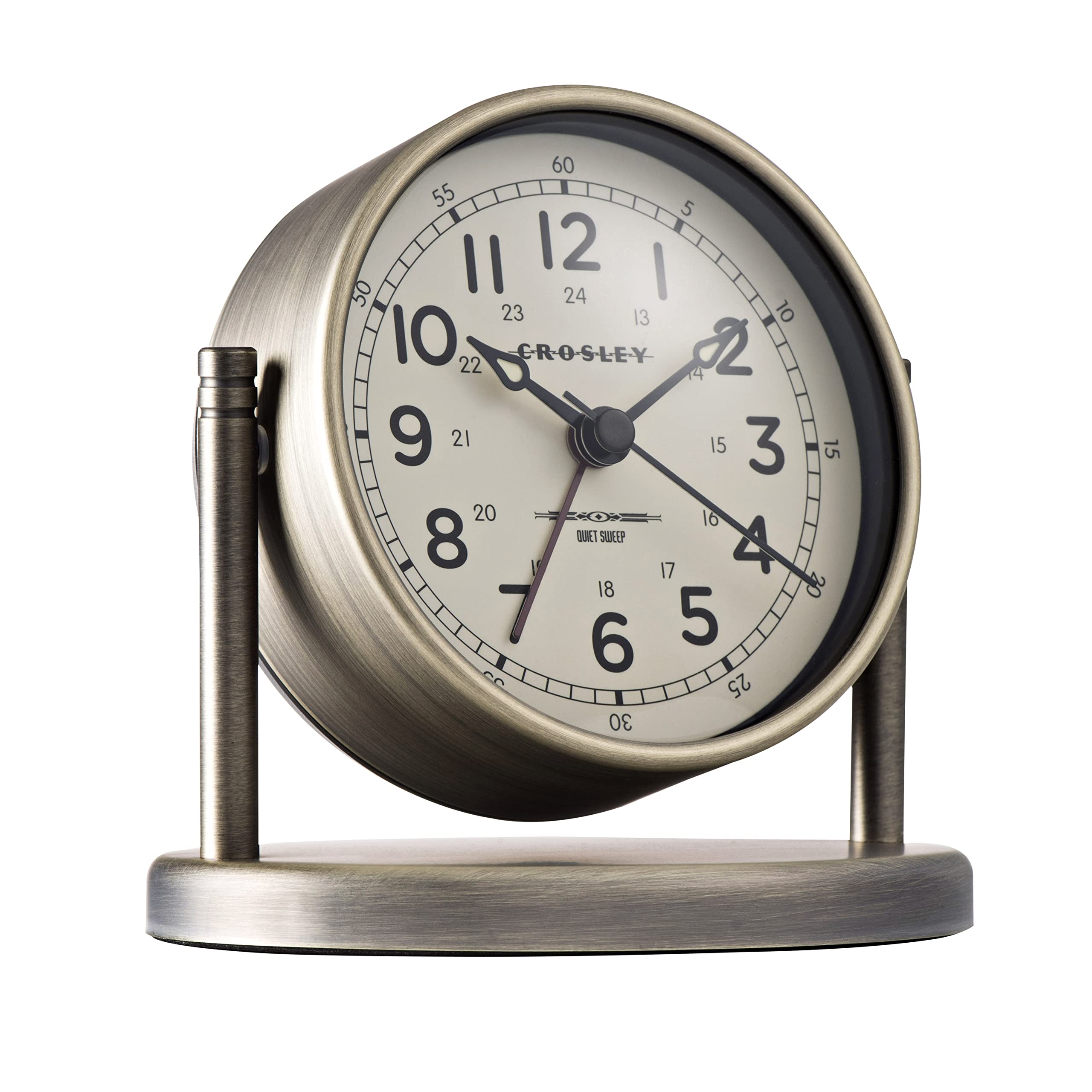 Buy Crosley Nautical Alarm Clock for Desk Side Table and Night Stand