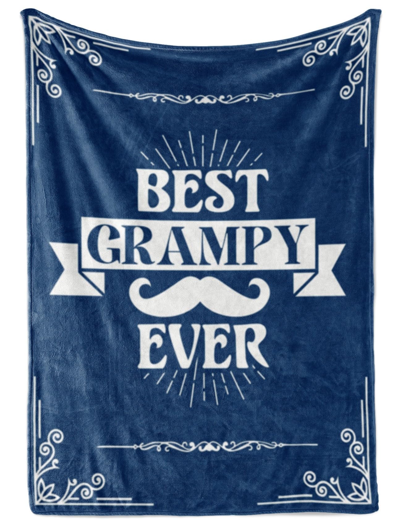 InnoBeta Grampy Gifts for Grandpa, Throw Blanket for Grandfather, Presents from Grandchildren, Grandkids for Christmas, Birthday, Father's Day (50 x 65 inches)