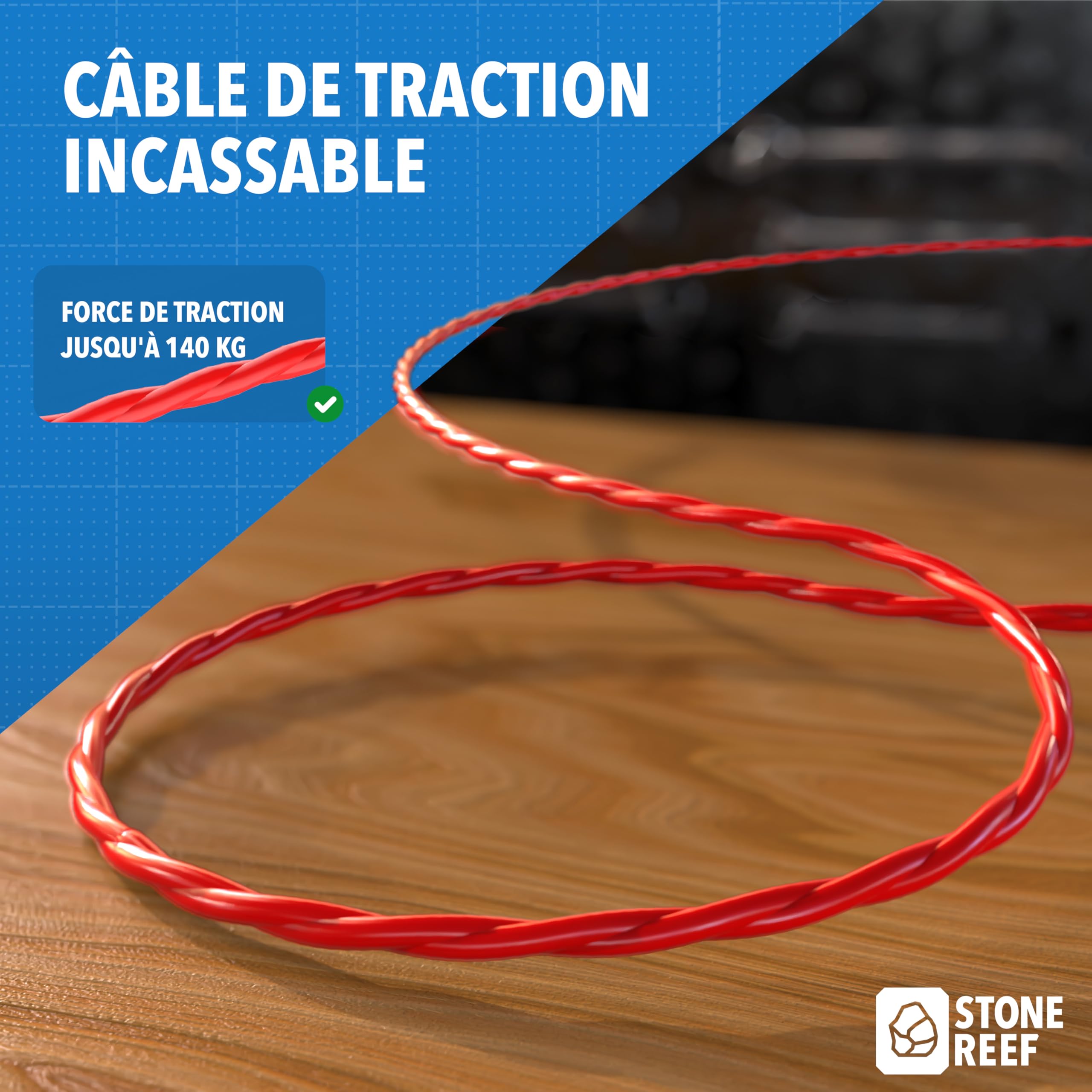 Spirale de traction 30 m – Aide à la traction de câbles, spirale de traction avec ressort, aide à la traction pour tuyaux vides, câble de traction, extracteur de câble pour câbles et installations