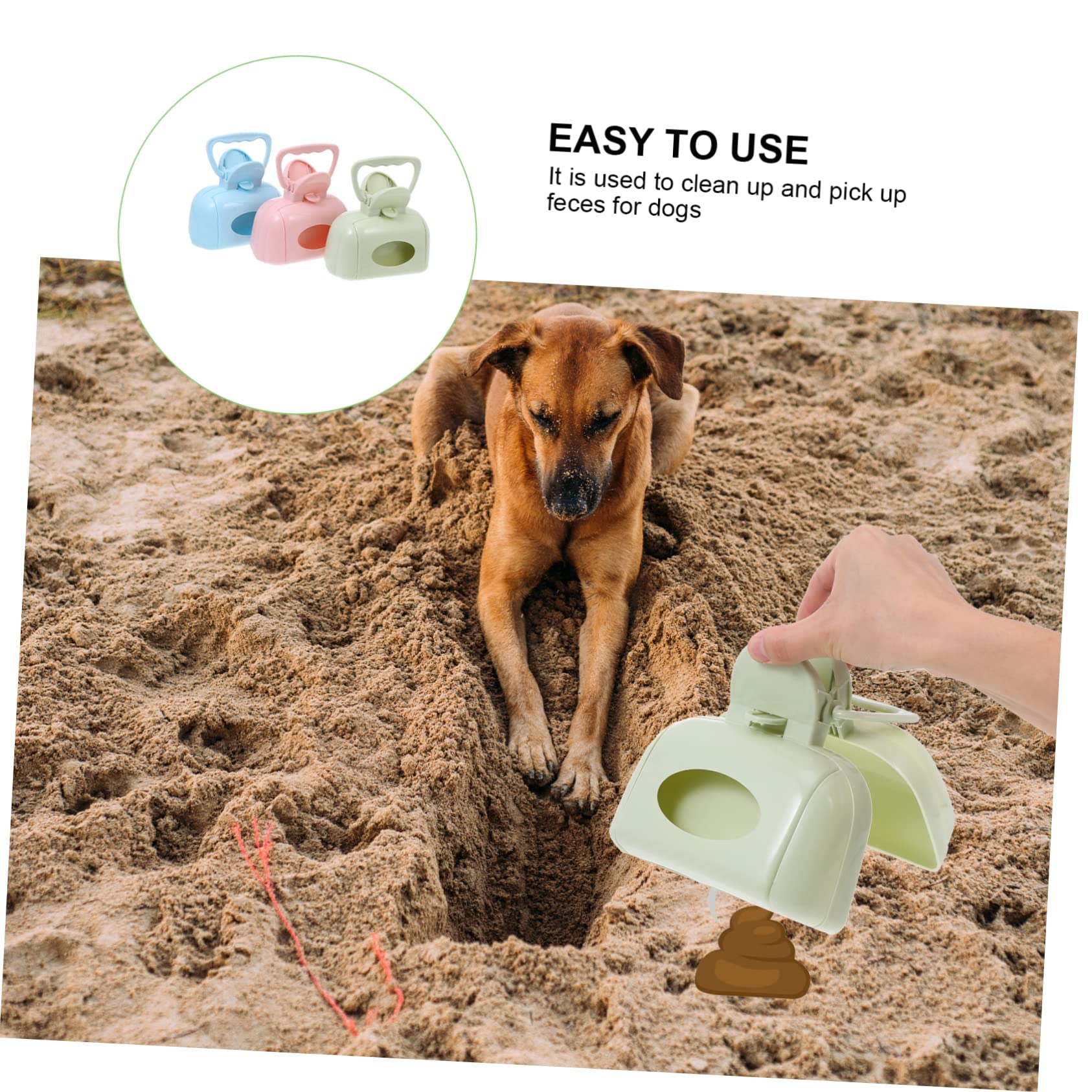 Collecteur de Déchets Animaux pour Chien, Nettoyage Rapide, Lot de 3