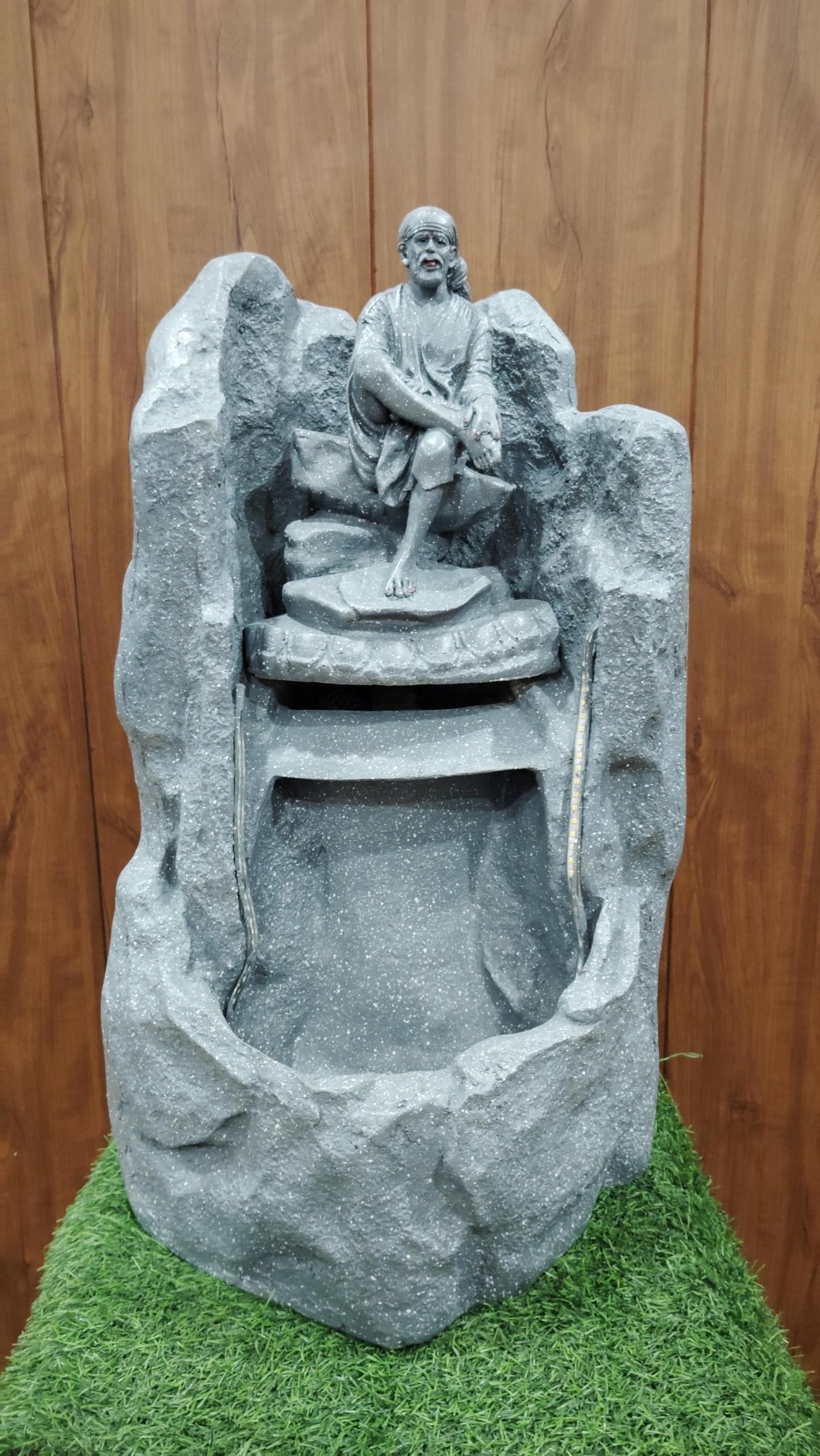 Sepborn Water Fountain Outdoor Big Size Garden Sai Baba Water Fountain, Indoor/Outdoor, for Home Office-image-20