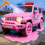 Simulateur de lavage de voiture 3D réaliste