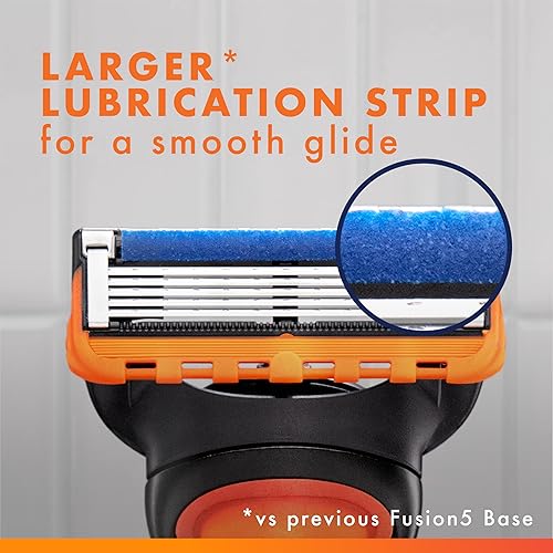 Miniatura 3 de Gillette Fusion5 Mens Razor Blade Refills, 12 Count, Lubrastrip for a More Comfortable Shave