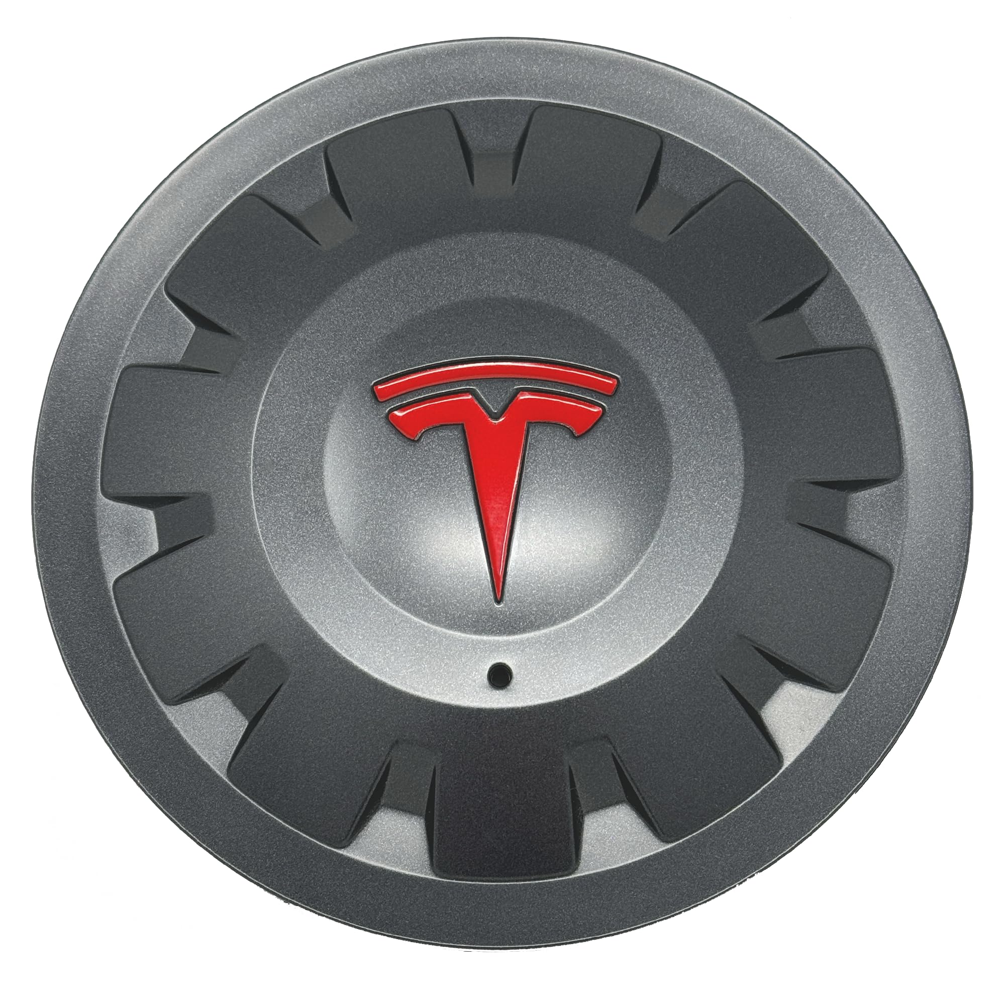 Wheel Decals for Tesla, Uberturbine/Arachnid/Cyberstream, 5-pc Set (Gloss Red)