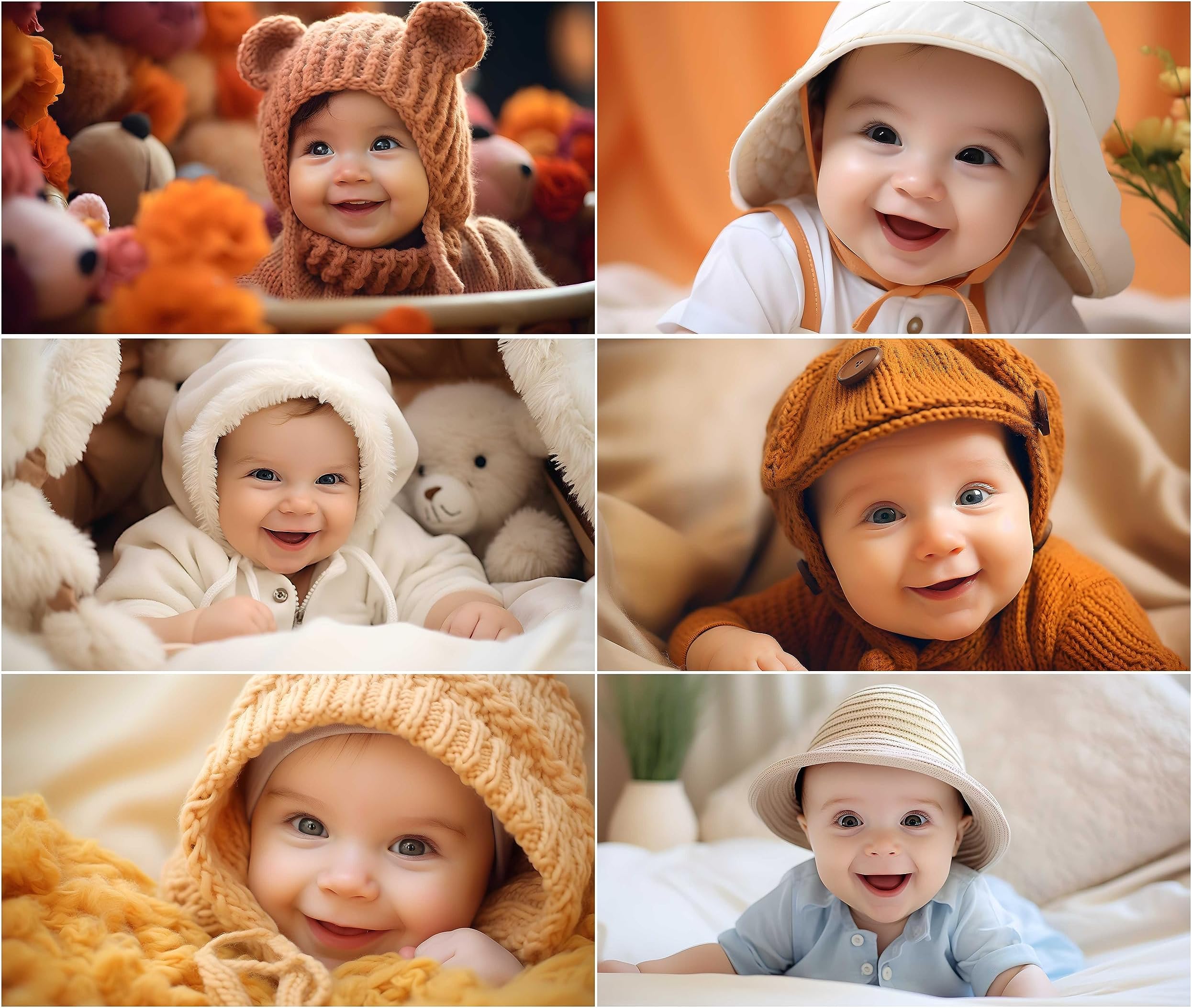 Meribah Baby Poster For Pregnant Women(Set of 6), Selfadhesive Baby