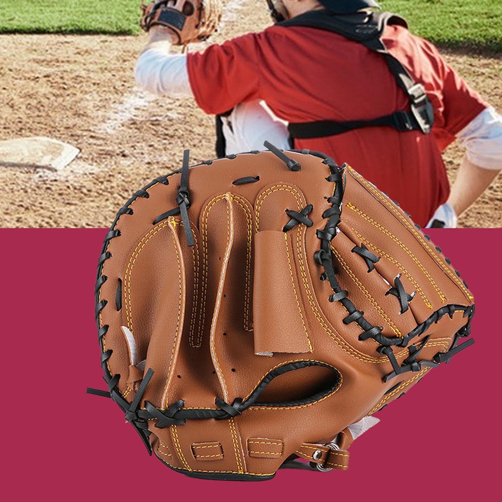 Guantes de sóftbol | Guante de béisbol para receptor de