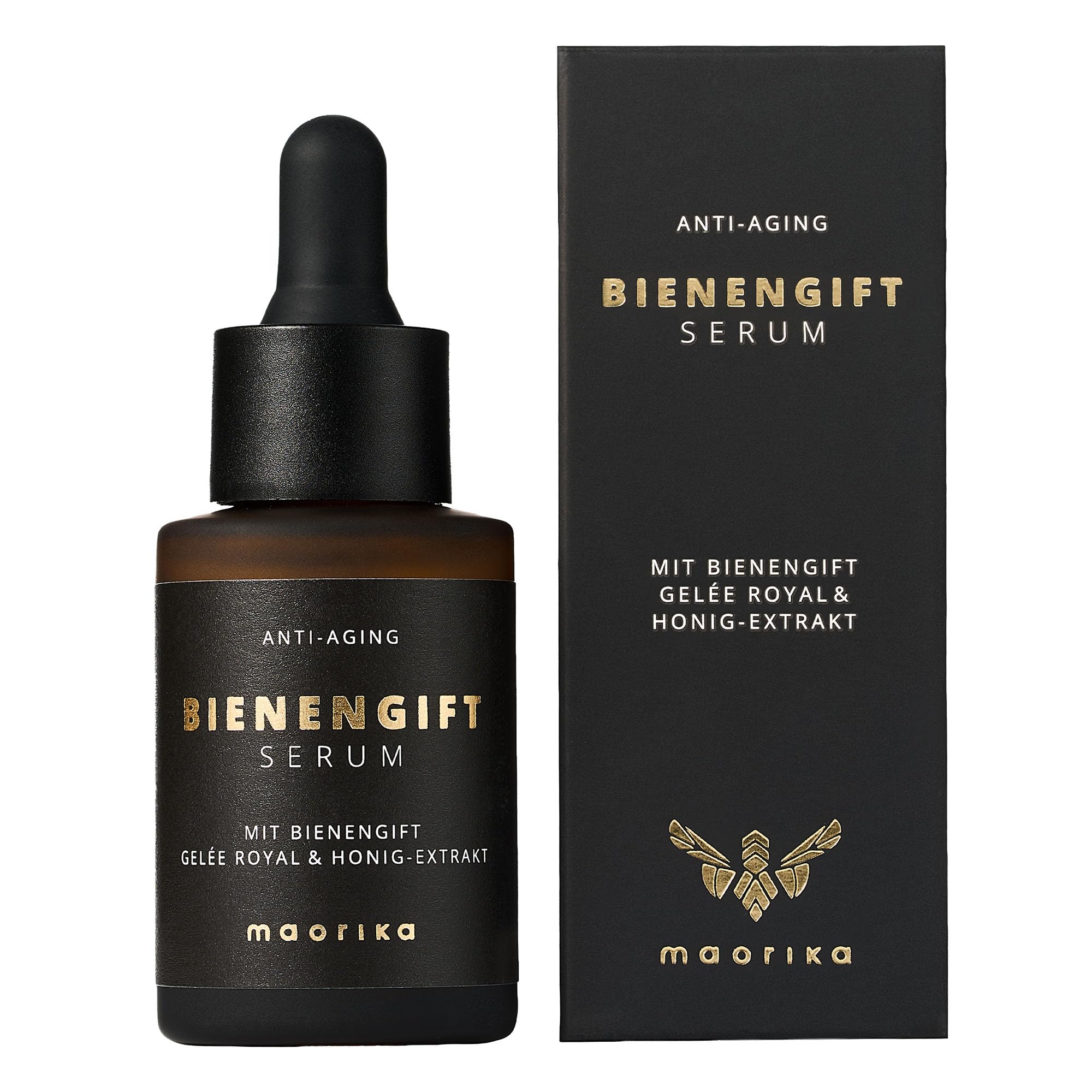 maorika – Sérum antiarrugas con veneno de abeja – Cuidado facial antiedad con jalea real y extracto de miel – para una piel firme y suave – 30 ml