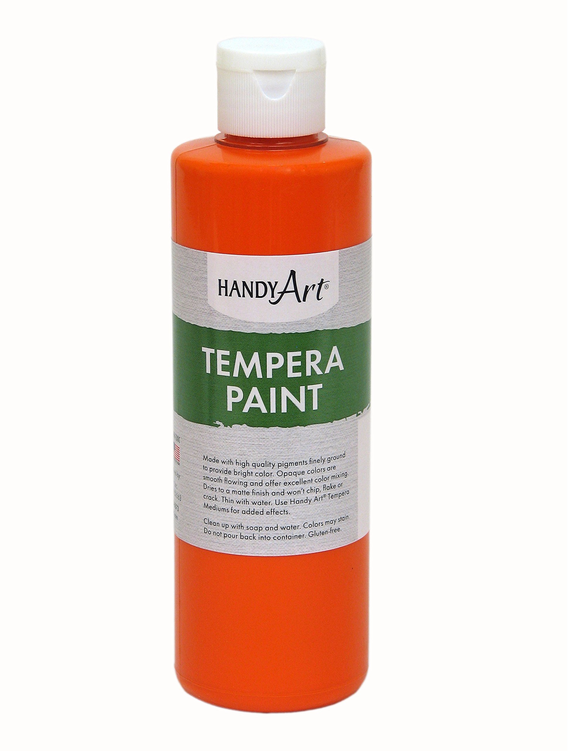 Handy Art Premium Tempera Paint, Blue, 16 oz Pint Bottle — view 22