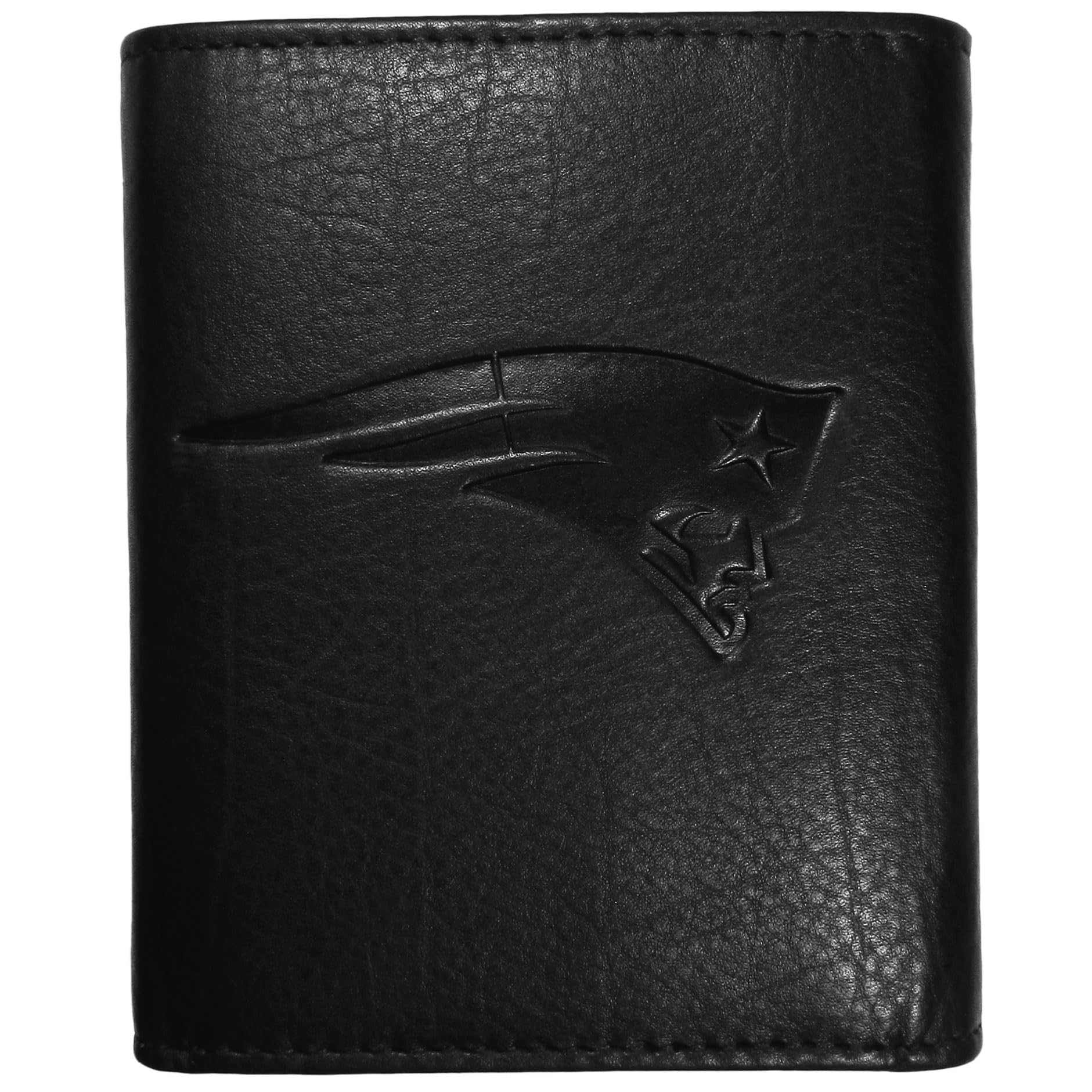 Siskiyou Sports NFL unisex Embossed Leather Tri-fold Wallet