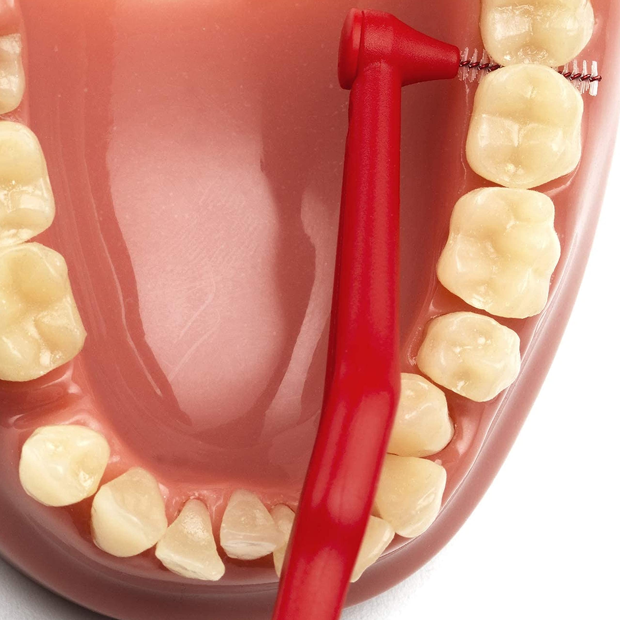 TePe Cepillo interdental tamaño 2 0,5 mm ángulo – Paquete de 6, Total 60