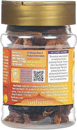 Miniatura 7 de Rani - Semillas de anís estrella cápsulas enteras Badian Khatai Especias de 125 onzas 123oz Tarro PET  Todo natural  Apto para gluten  Sin OMG