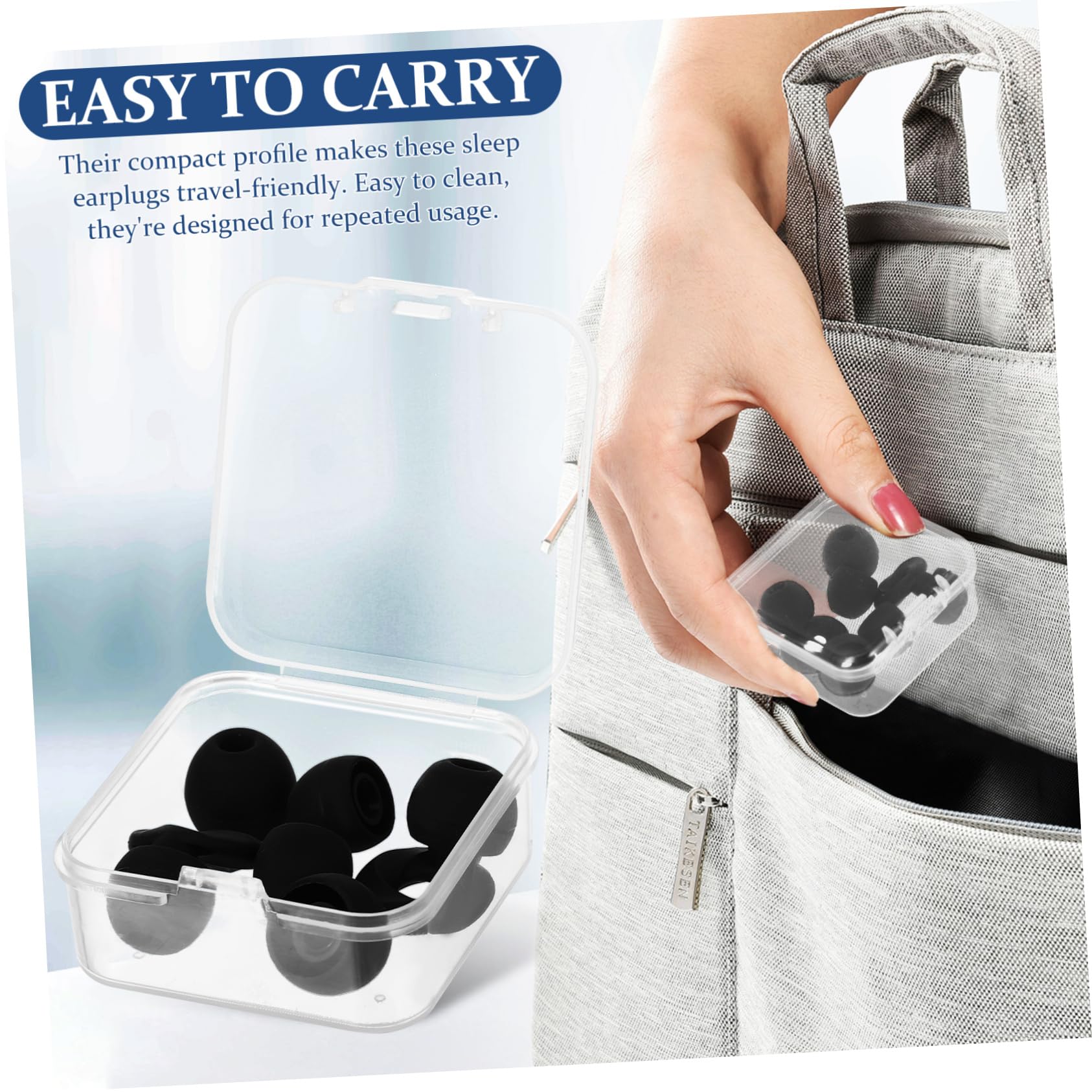 5pares De Reutilizables Para Dormir Bloqueo De Almohadillas Antialérgicos y Cómodos Para Protección Conciertos y