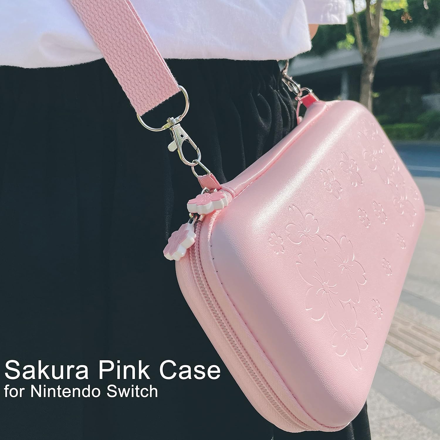 Up To 40% OFF BRHE Cute Travel Carrying Case for Nintendo Switch / Switch OLED Accessories Kit with Hard Protective Cover, Glass Screen Protector, Adjustable Stand and Thumb Grip Caps 10 in 1 (Switch Pink Tech Deals 🔥 BRHE Cute Travel Carrying Case for Nintendo Switch / Switch OLED Accessories Kit with Hard Protective Cover, Glass Screen Protector, Adjustable Stand and Thumb Grip Caps 10 in 1 (Switch Pink