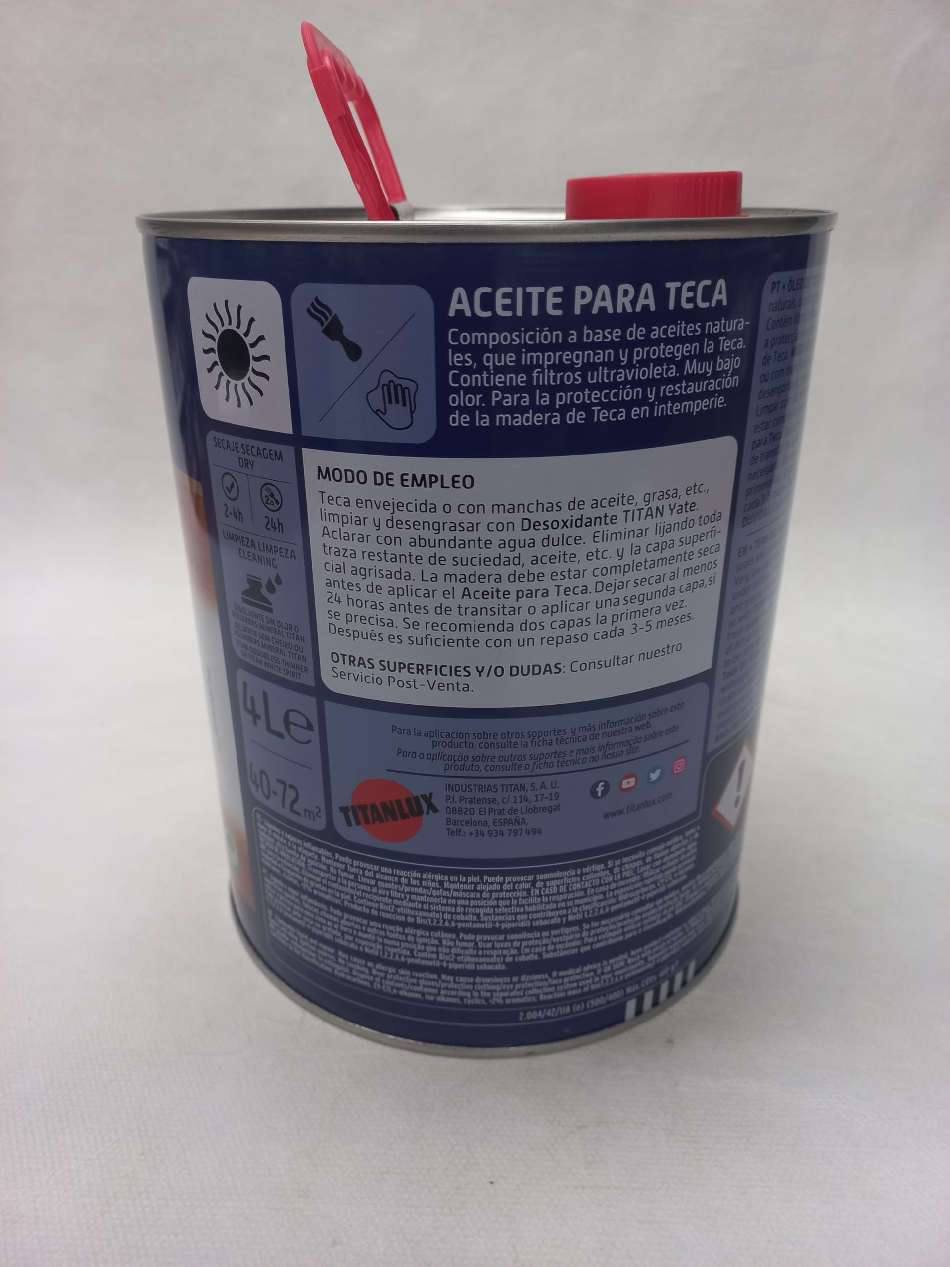Aceite para Teca Titan Yate