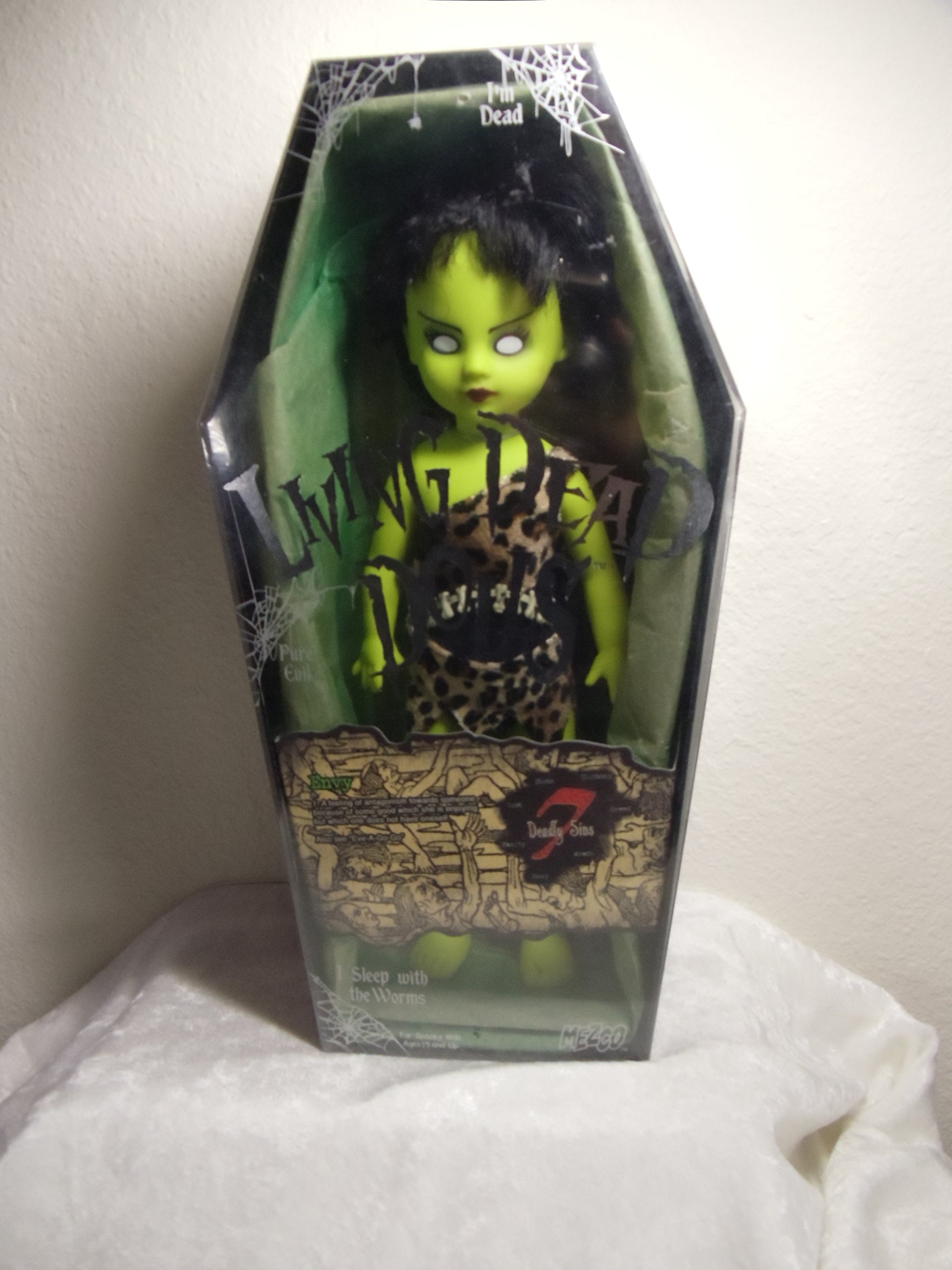 Amazon.com: Mezco Toyz Living Dead Dolls 7 Deadly Sins Envy