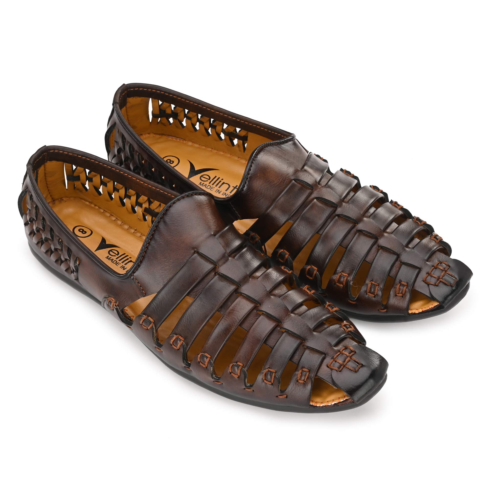 Vellinto® Mens Black Ethnic Juttis Mojaris & Partys Shoes ll Mens Casual Loafers Shoes (B08HVXWJK5) Amazon Price History, Amazon Price Tracker