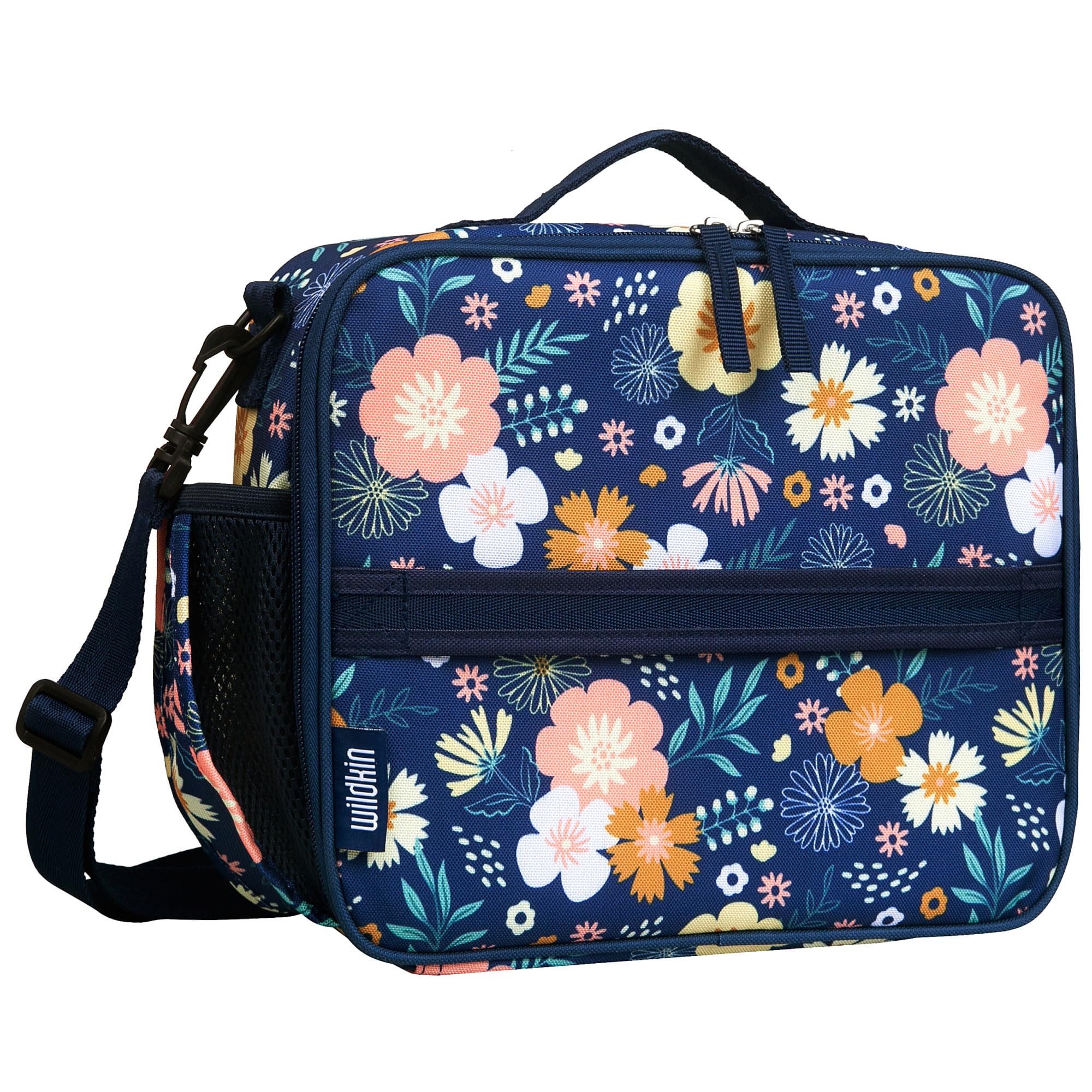 Wildkin ECO rPET Insulated Lunch Box for Kids, Floral Bloom