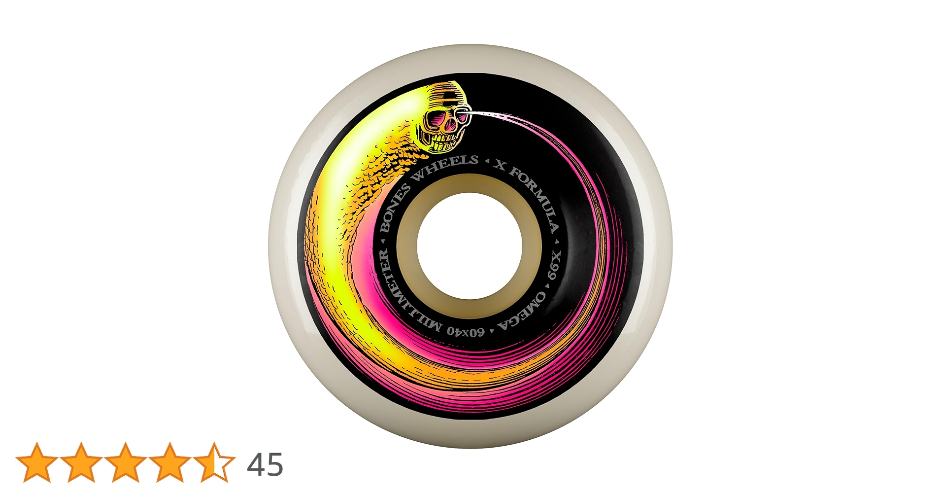BONES X-FORMULA 56mm 99A V6/ウィール BONES WHEELS X-FORMULA X-NINETY-SEVEN V6 WIDECU