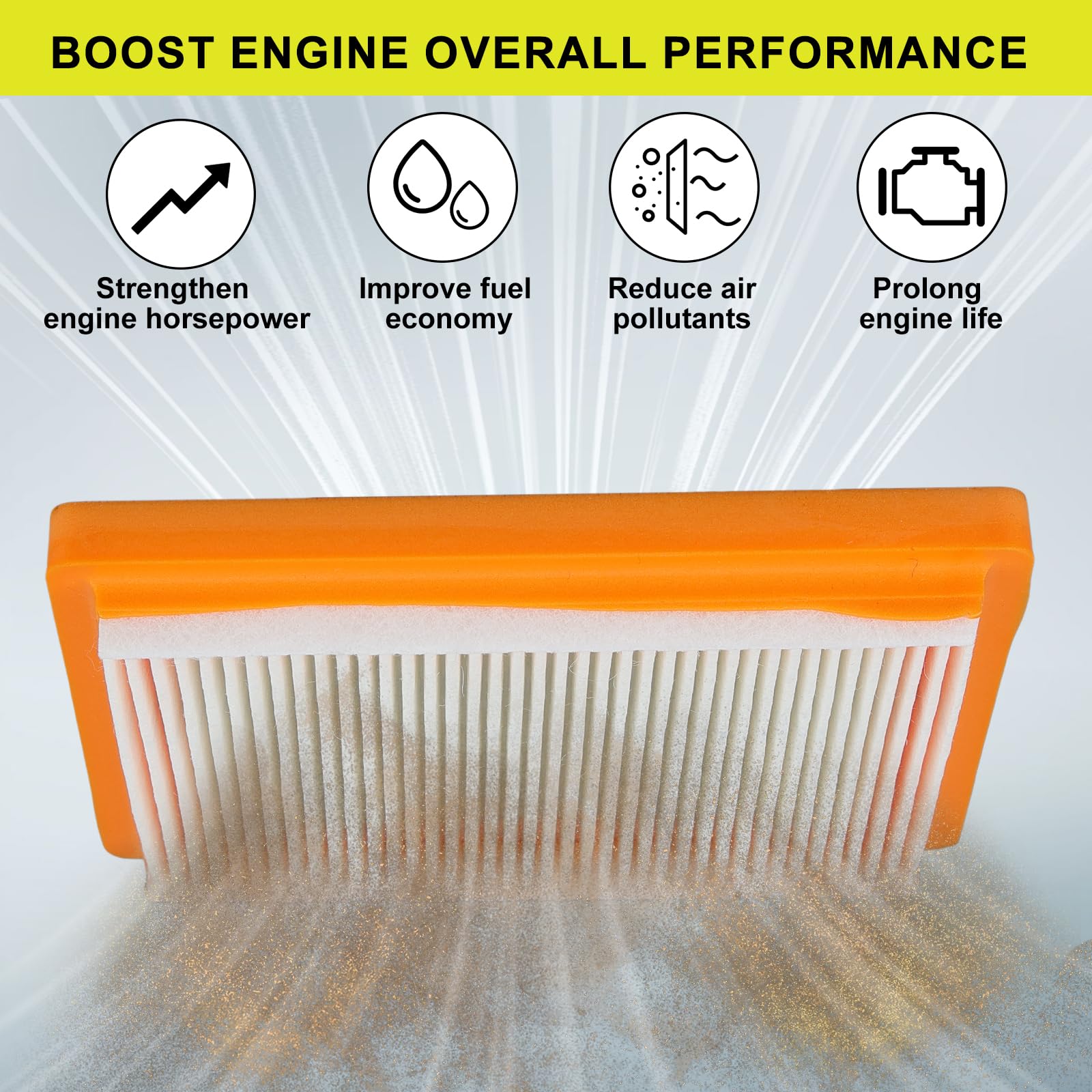 Base De Filtro De Aire Para Cortacésped Kohler Xt650 Xt675 | Cuotas sin