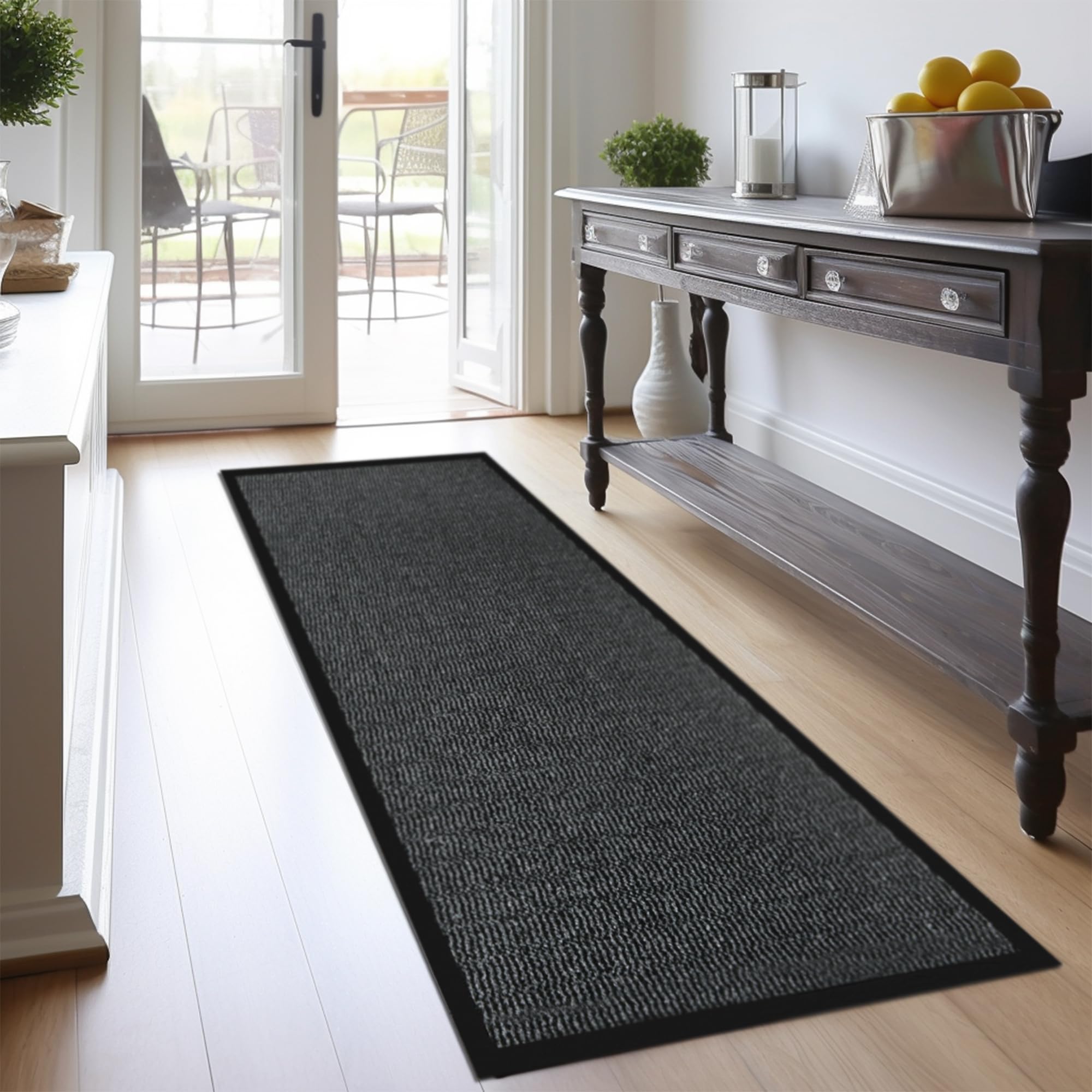 Tappeto Passatoia Lungo Antiscivolo 90x450 Cm Lavabile - Corridoio/Ingresso