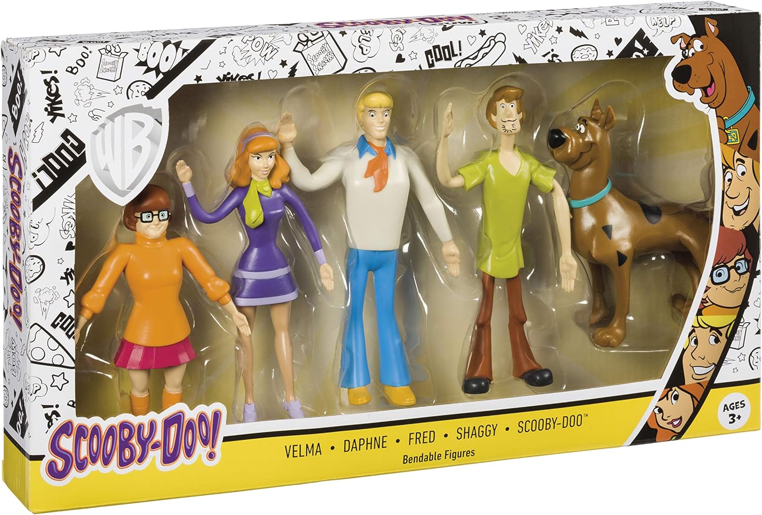 NJ Croce ScoobyDoo Collectible Figures, Boxed Set Toys