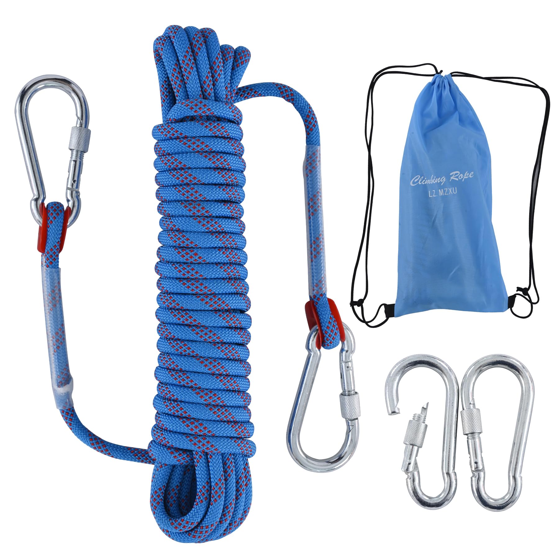 LZ.MZXU Rope 10M Multifunctional Cord Boat Camping Rope for Camping Outdoor (8mm blue) โ image 1