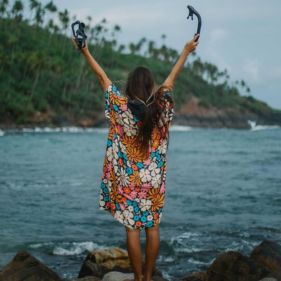 お着換えポンチョNOMADIXノマディクス サーフィン アウトドア キャンプ ROXY NOMADIX ノマディックス お着替えポンチョ タオル 速乾