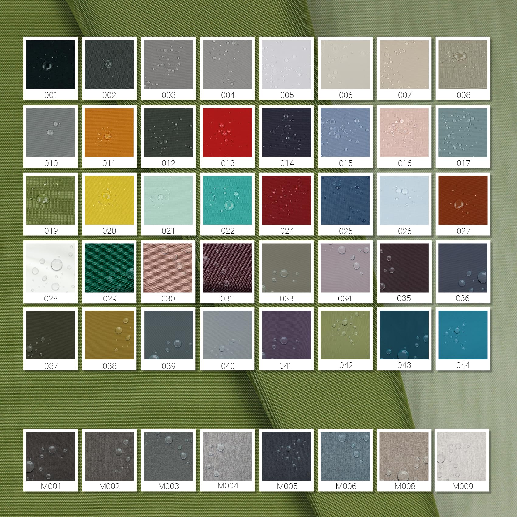 VmG-Store Wasserdichter Markisenstoff Polyesterstoff 147cm Breite Outdoor Stoff aus Polyester für Markise Polster Vorhang formstabil reißfest wasserabweisend (006 Ecru, 4m)