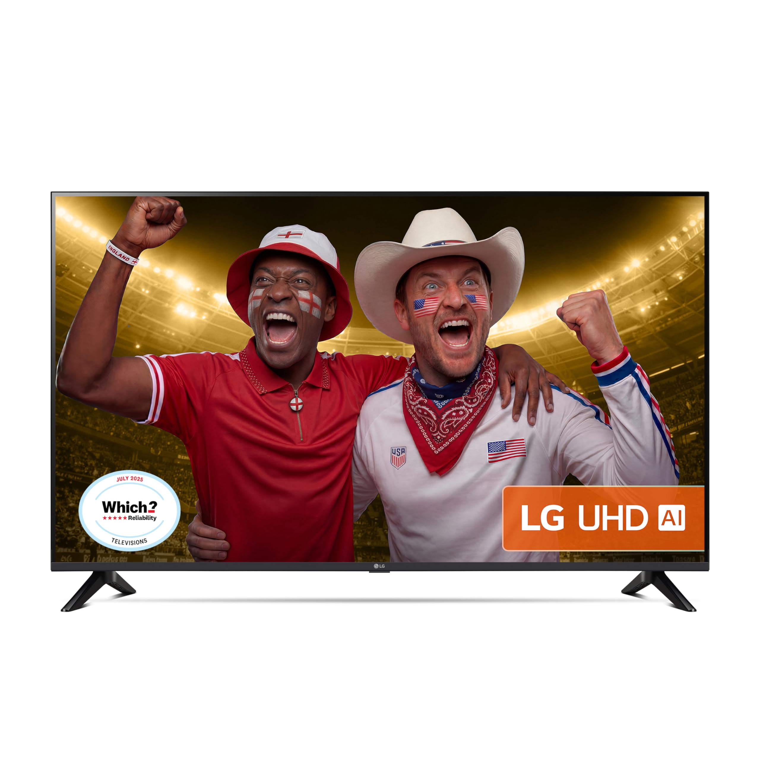 LG 55 Inch TV 55UA73006LA Smart 4K Ultra HD HDR LED Disney+ Netflix Amazon Prime