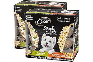 Simply Crafted Adult Wet Dog Food Meal Topper Variety Pack for Little Cedars