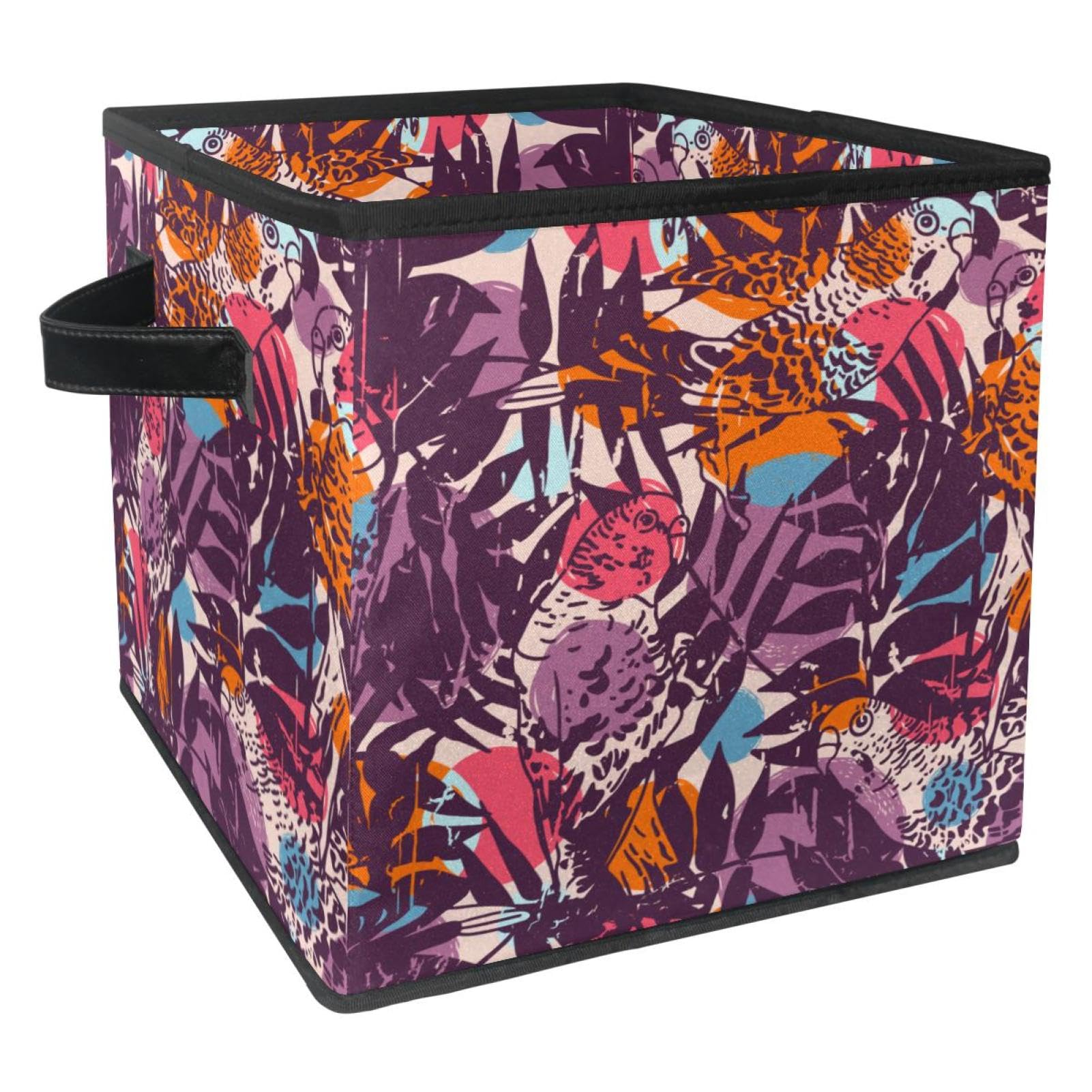Boîte de rangement pliable en tissu pour ordonner la chambre à coucher et le salon