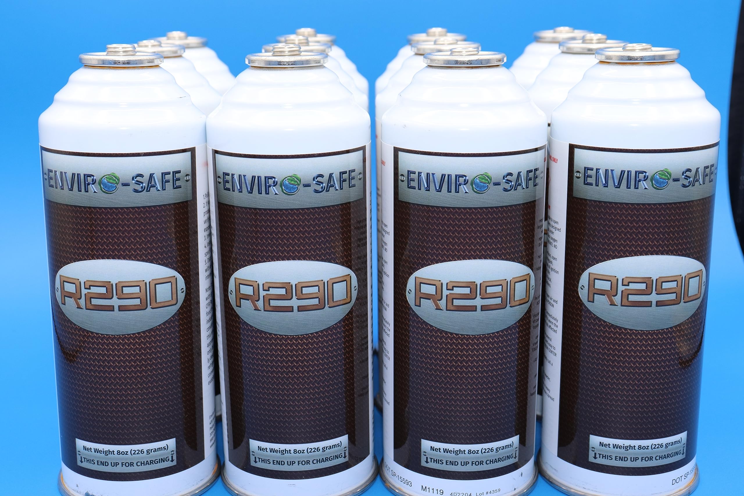 Envirosafe R290 Case of 12 cans, R290, R-290, 290