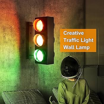 レトロ・インテリア・信号機 Amazon.co.jp: ハート型信号機、LED交通停止灯