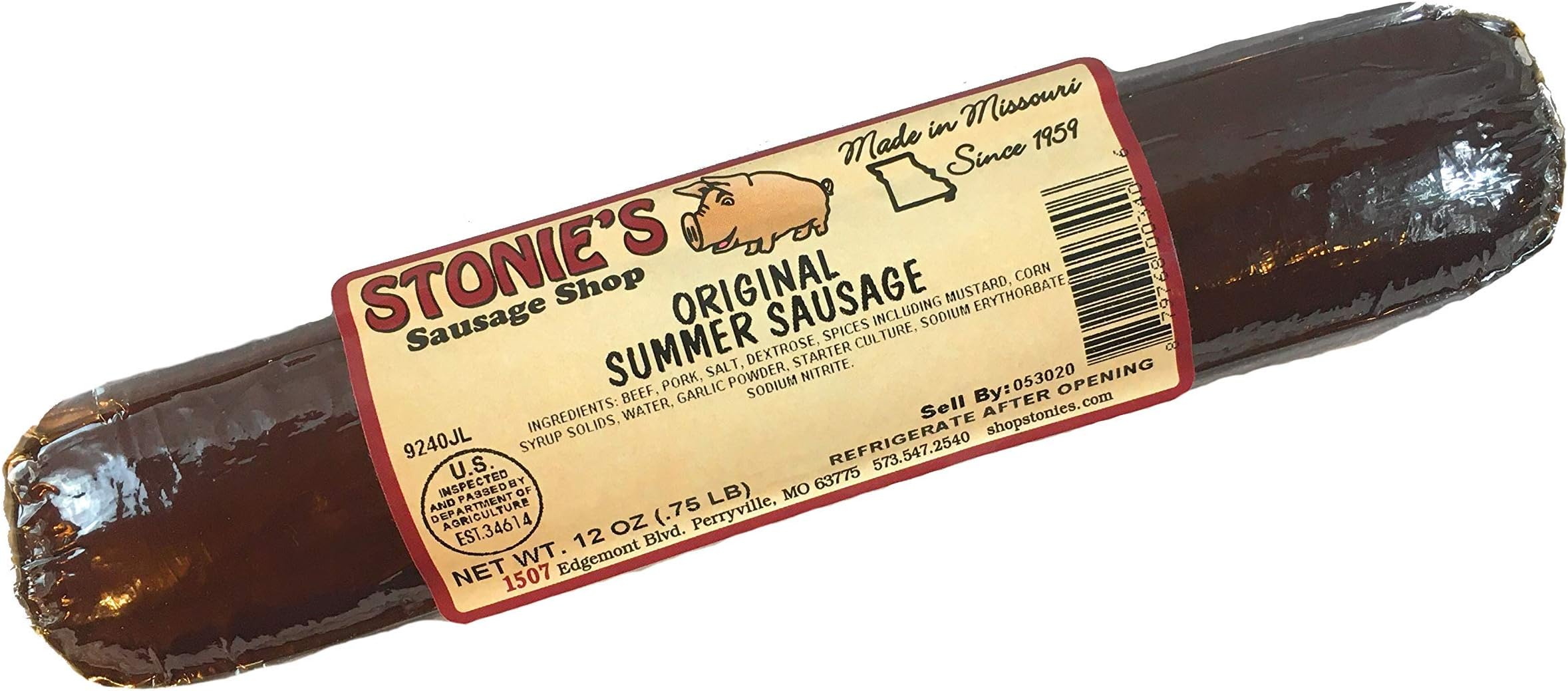 Hillshire Farm, Summer Sausage, 20oz Package Grocery
