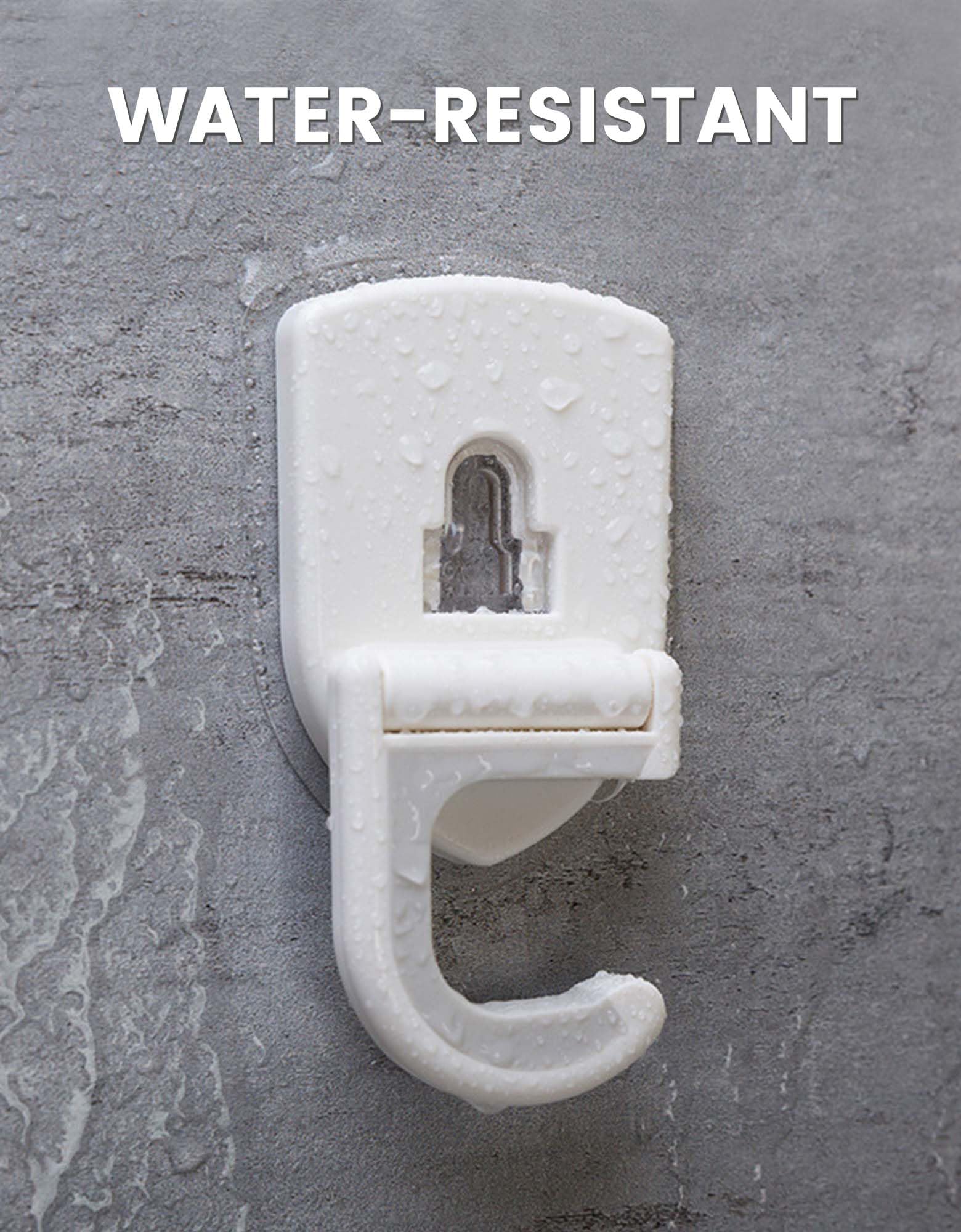 Soporte de pared para escoba, organizador de escoba y trapeador, para colgar en la pared, sin perforar, gancho antideslizante para escoba sobre la puerta para el hogar, cocina, jardín 2