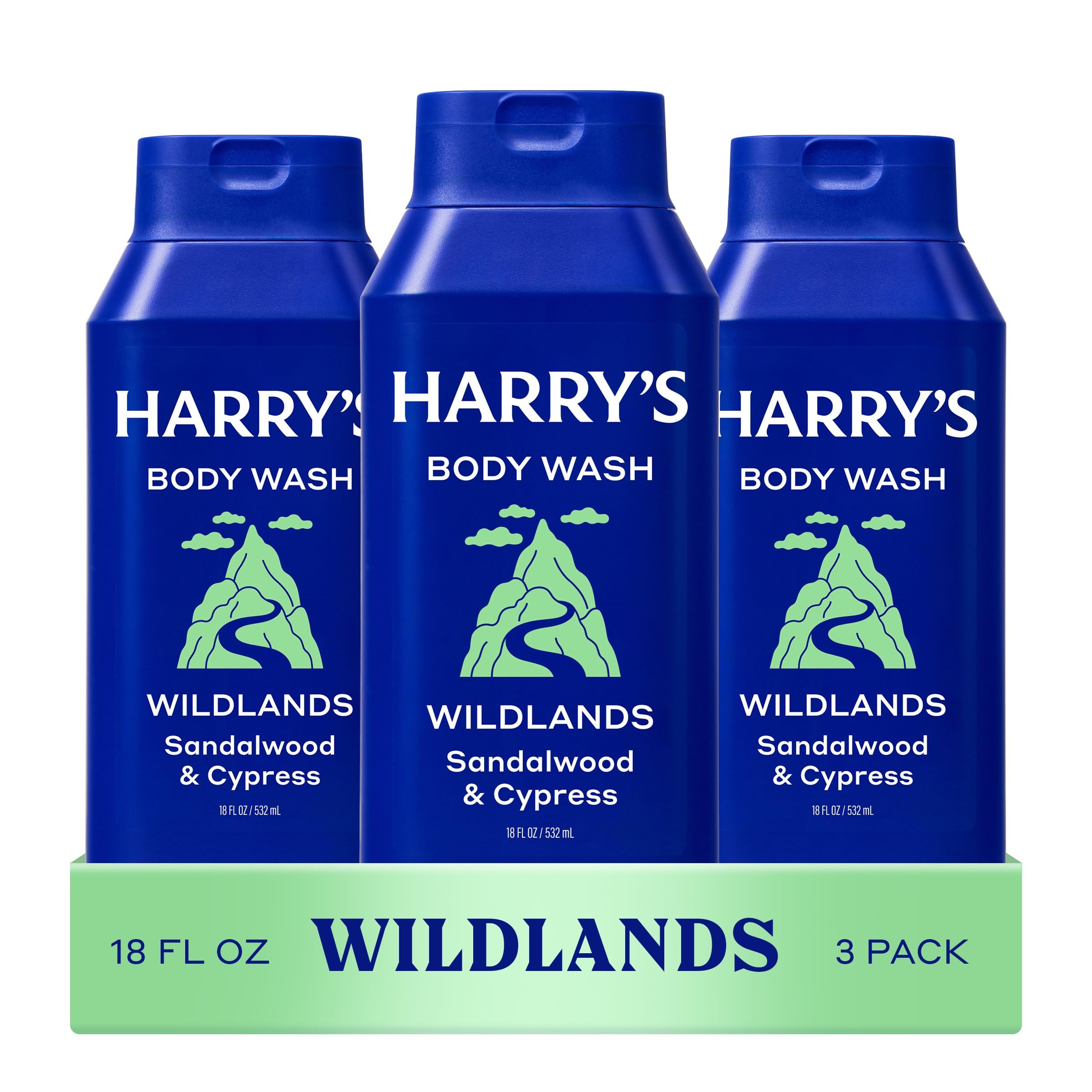 Harry's Men's Body Wash - Wildlands - (3 Pack) 18 fl oz - Shower Gel for Men - No Parabens, Sulfates, or Dyes : Beauty & — beauty deal on Shopping With Noya
