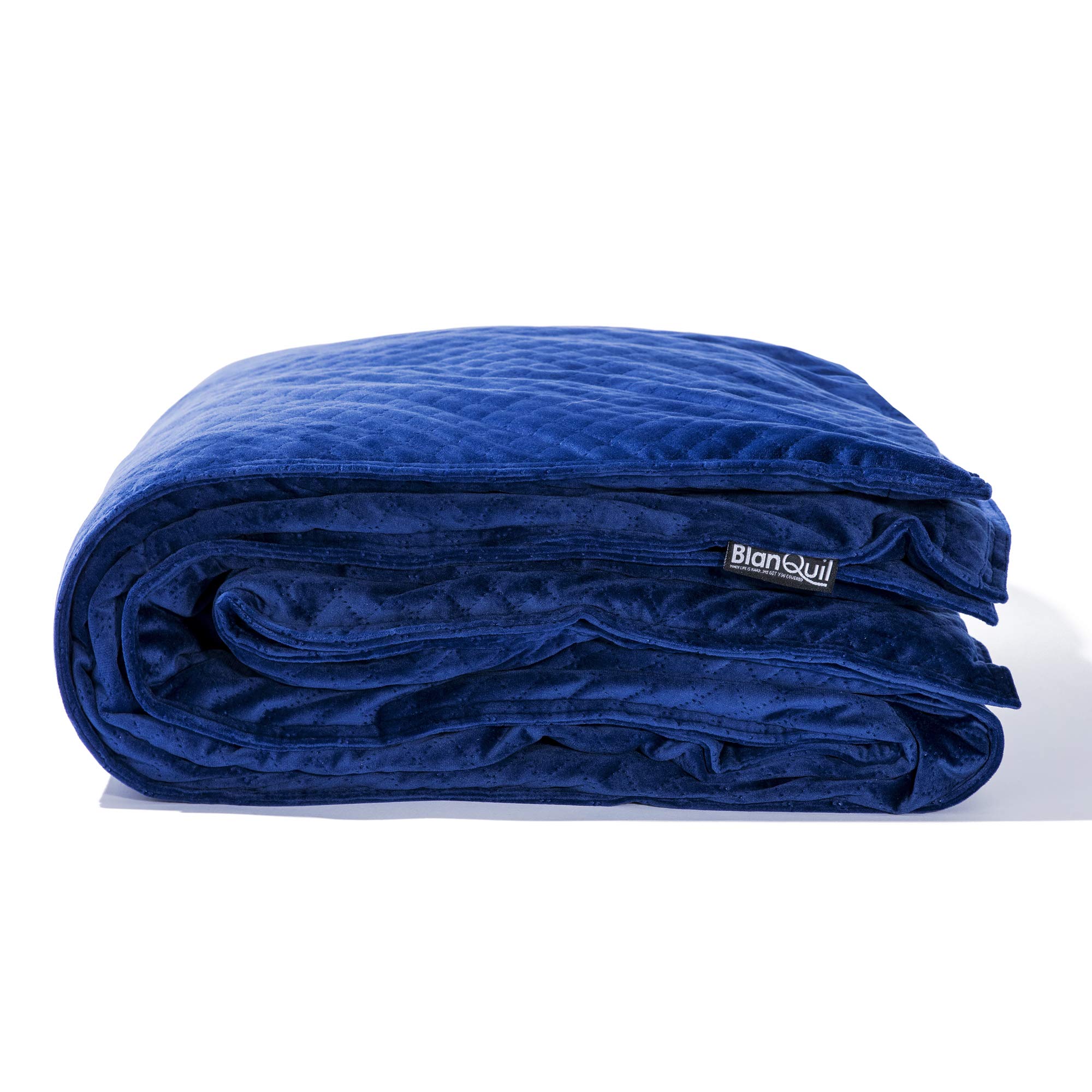 Amazon.com: BlanQuil Quilted Weighted Blanket W/ Removable Cover (Navy  20lb) : Beauty u0026 Personal Care