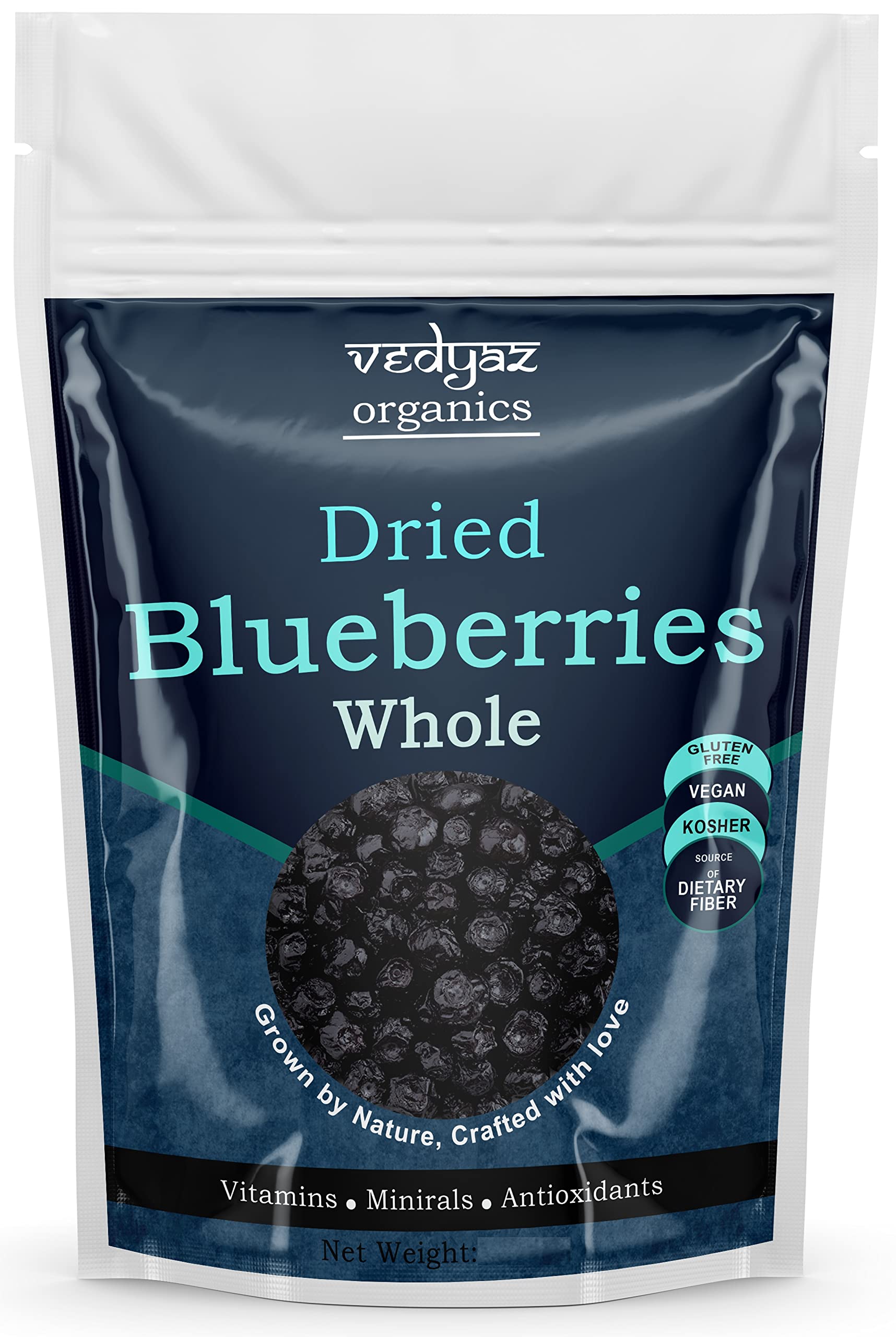 Buy Vedyaz s Whole Dried Blueberries/Blueberry dry fruit 400gm 100
