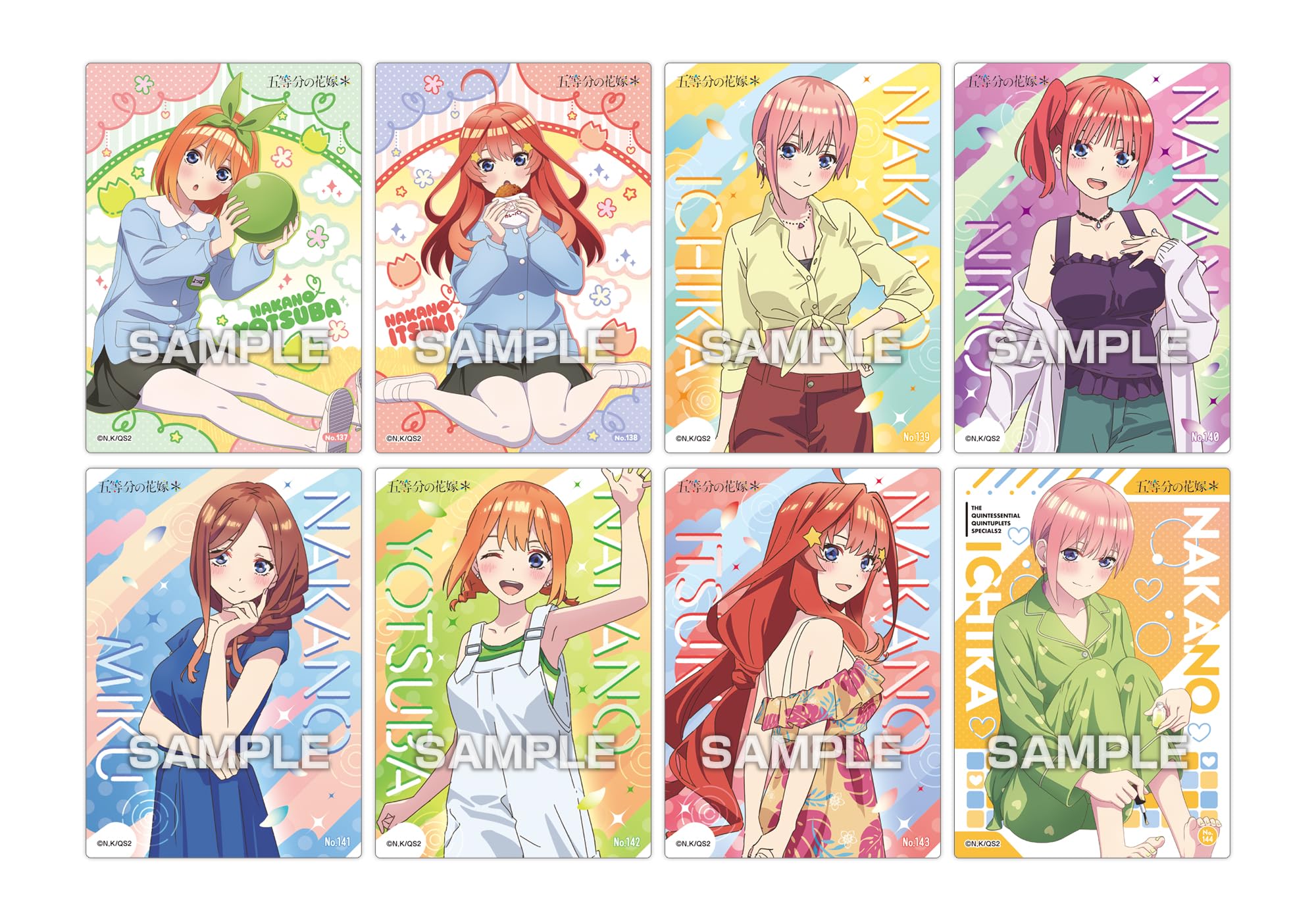 Amazon | エンスカイ(ENSKY) 五等分の花嫁＊ クリアカードコレクション