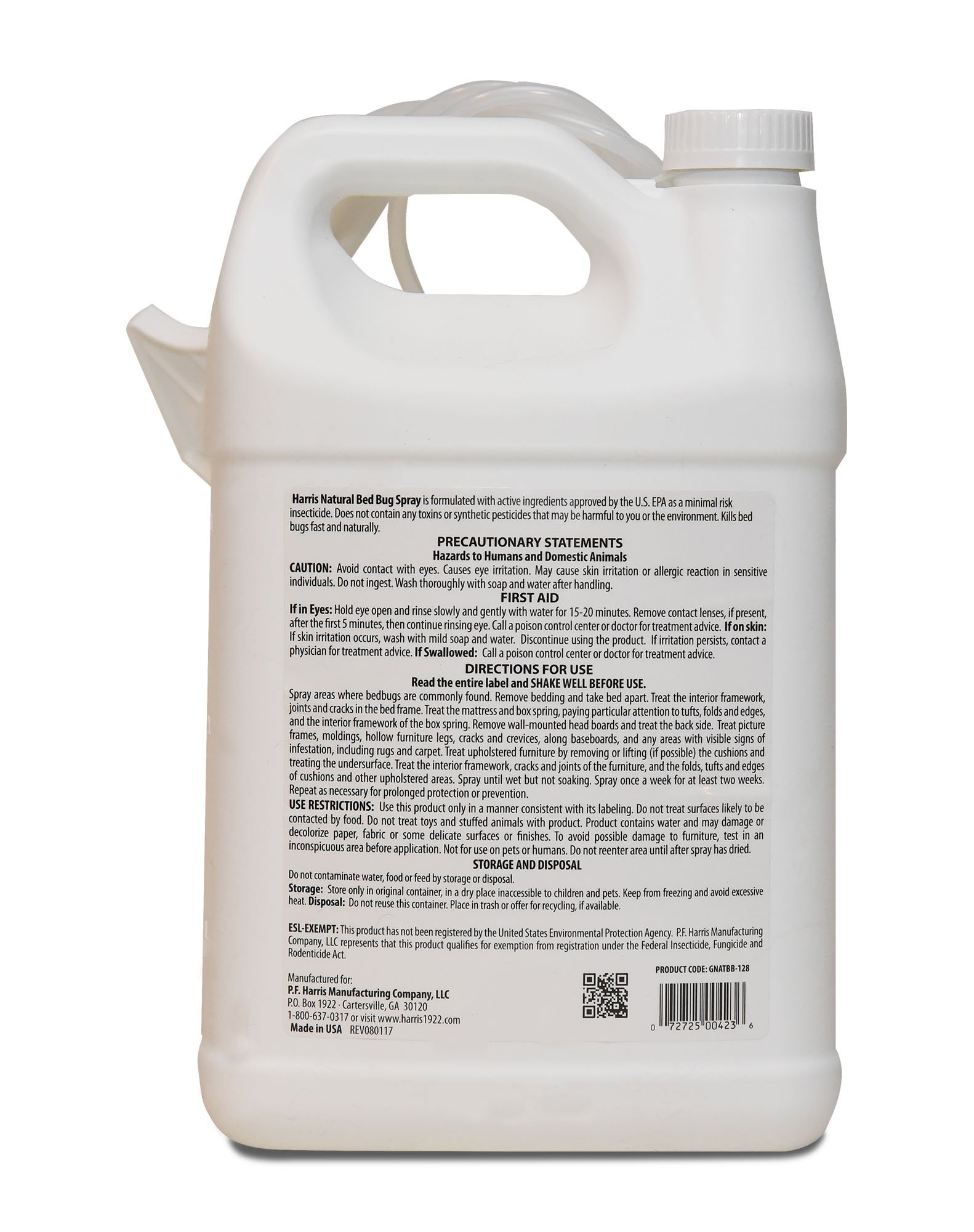 HARRIS Plant Based Bed Bug Killer, Fast Acting Spray with Extended Residual (Gallon) Buy Online