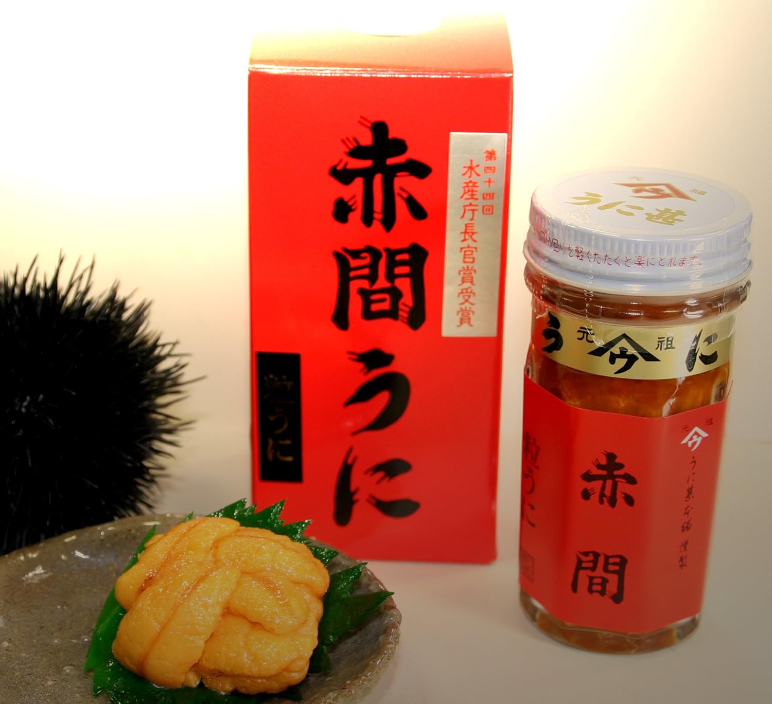 Amazon うに甚本舗 赤間うに 55g うに甚本舗 魚介の缶詰 瓶詰 通販