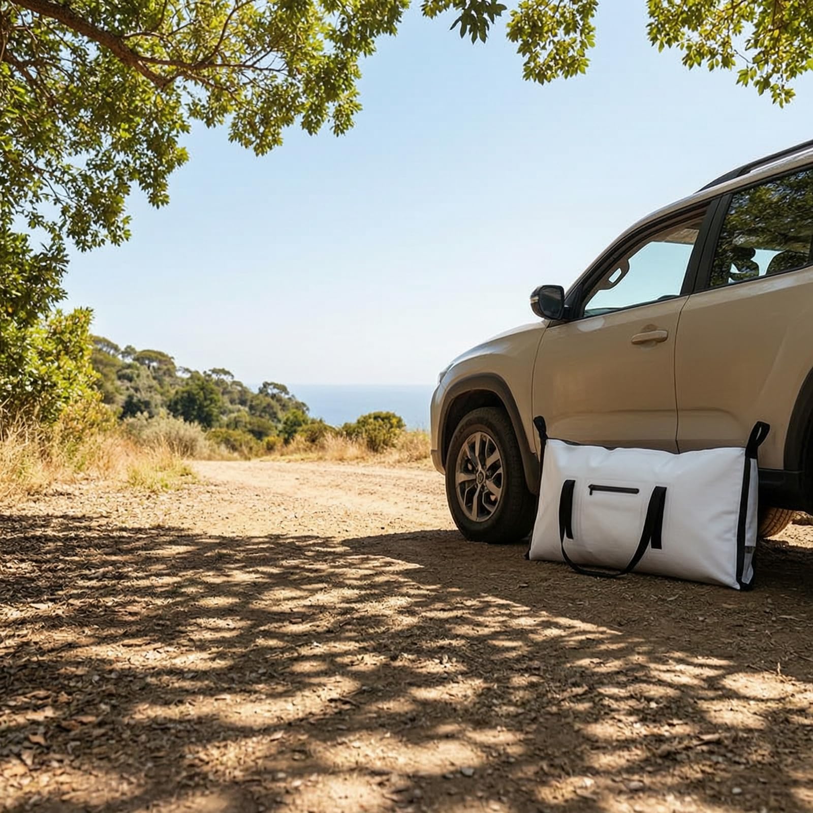 Glacière Souple Pêche Thermique Sac Isotherme Pêche Résistant Sac à Poisson Étanche pour Camping