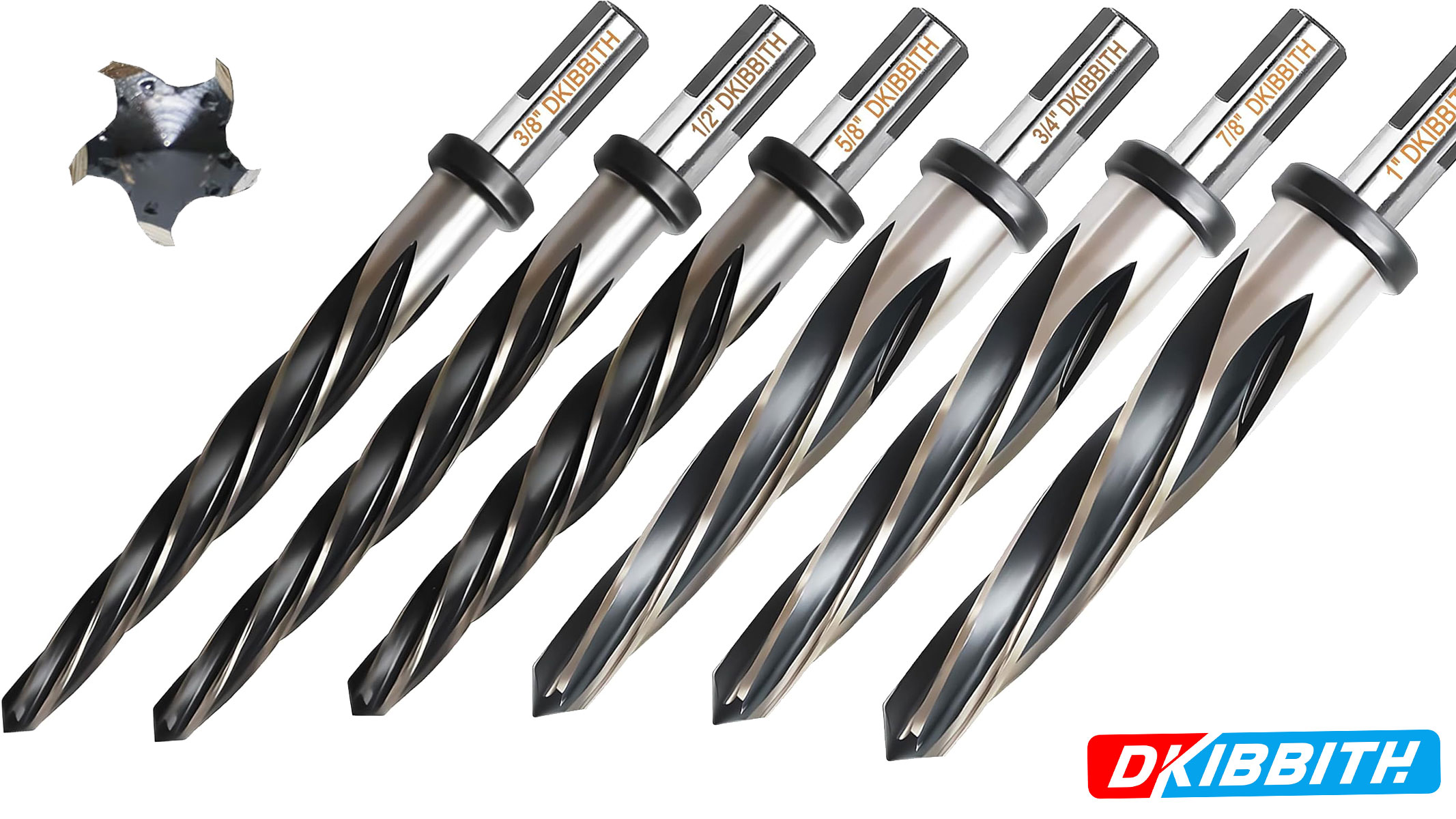 34" Bridge Construction Reamer Drill Bit, M2 HSS Curacao