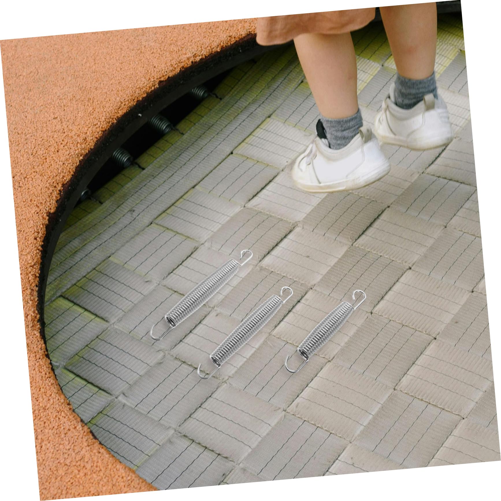 BESPORTBLE Trampolinfedern Mit T-Haken Ersatz Federn Für Trampolin Federwerkzeug Zum Entfernen Und Einbau Hochbelastbar Für Garten Und Spielplatz