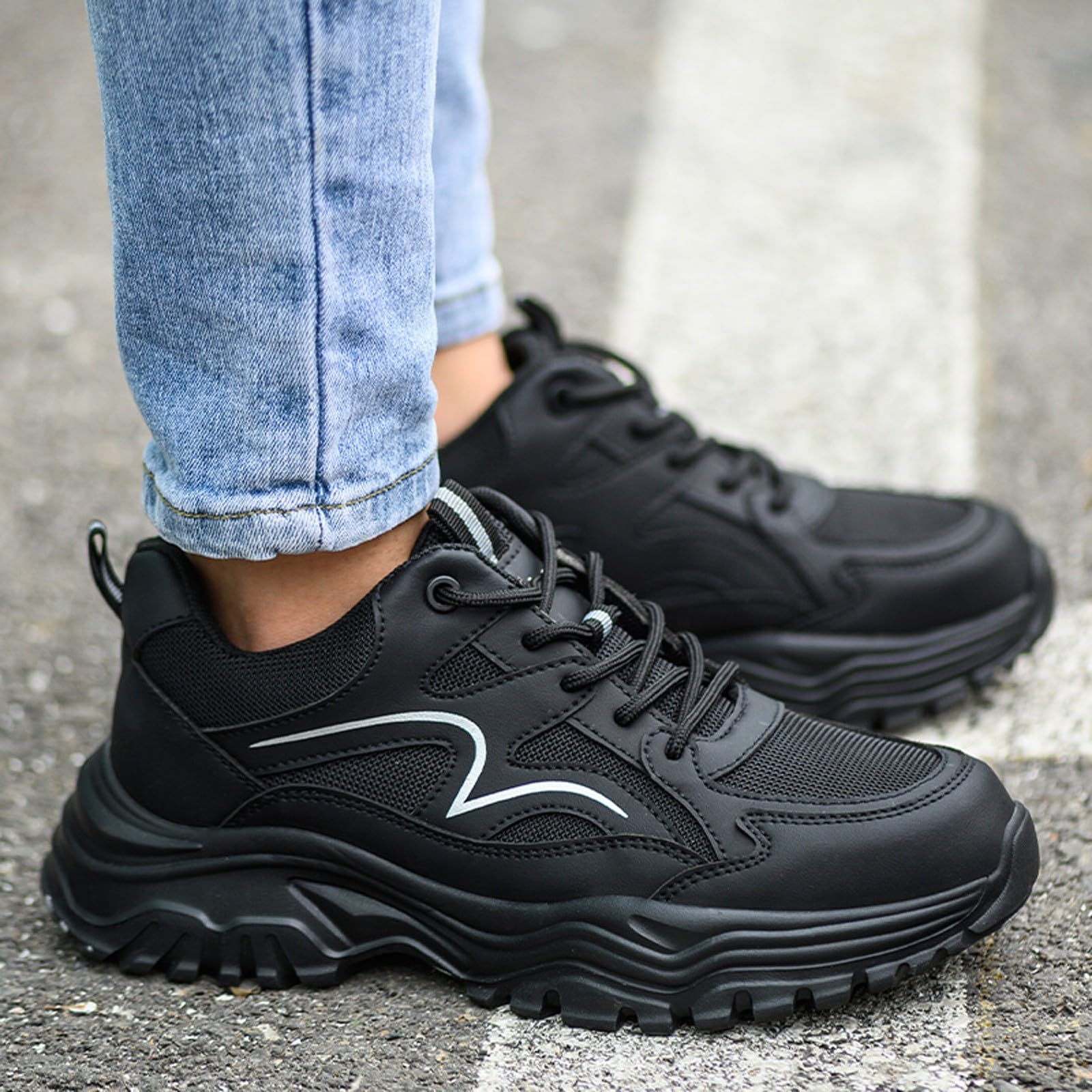 Zapatillas Deportivas Mujer fabricación Durable y sólida Calzado de Malla Ligera Soporte de Arco Reforzado Zapatillas ortopédicas cómodas Correr y Trotar Calzado Antideslizante Diario