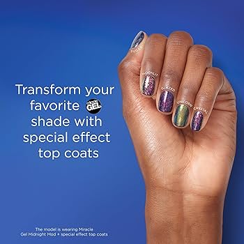 Amazon.com: Sally Hansen Miracle Gel™, Unicorn Top Coat, Long