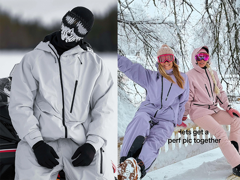 Amazon.com : GSOU SNOW Men's Winter Skiing Jacket Women Waterproof