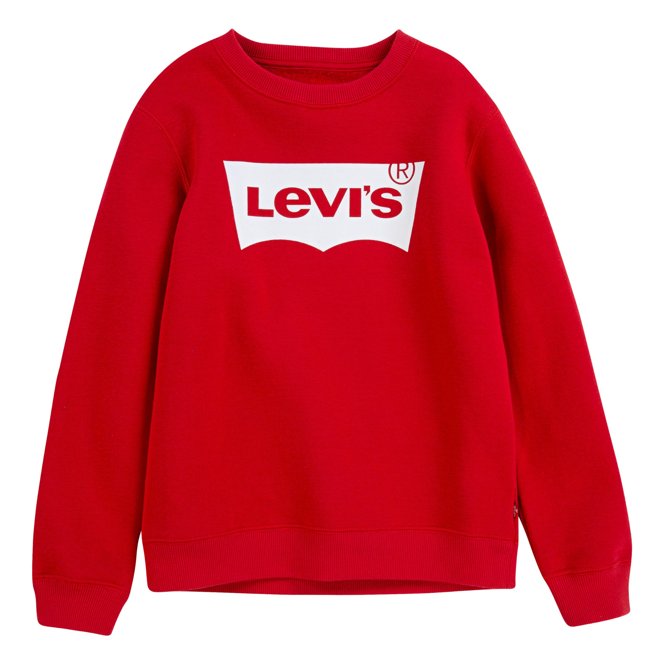 Levi's Kids -Batwing Crewneck Sweatshirt Boys, Red, 14 Years