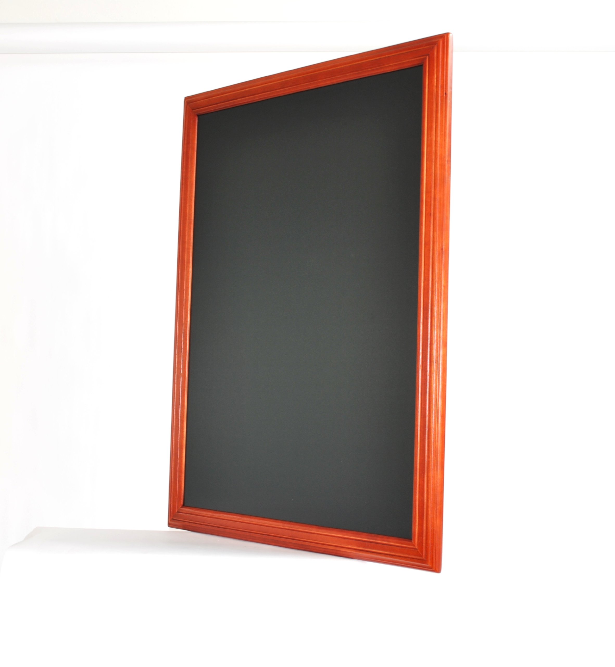 Securit - Tableau noir - Résistant aux intempéries - Cadre acajou - 40x50cm – WBU-M-40